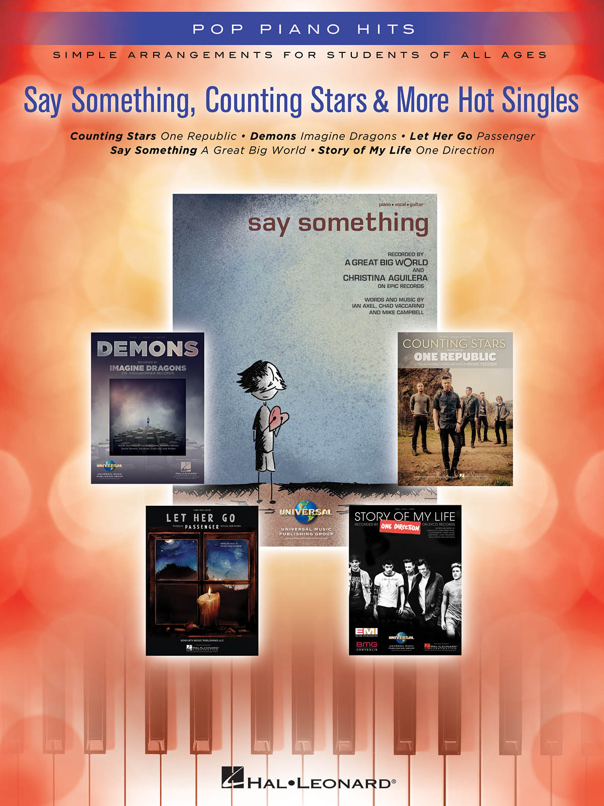 Say Something  Counting Stars & More Hot Singles: Piano: Mixed Songbook