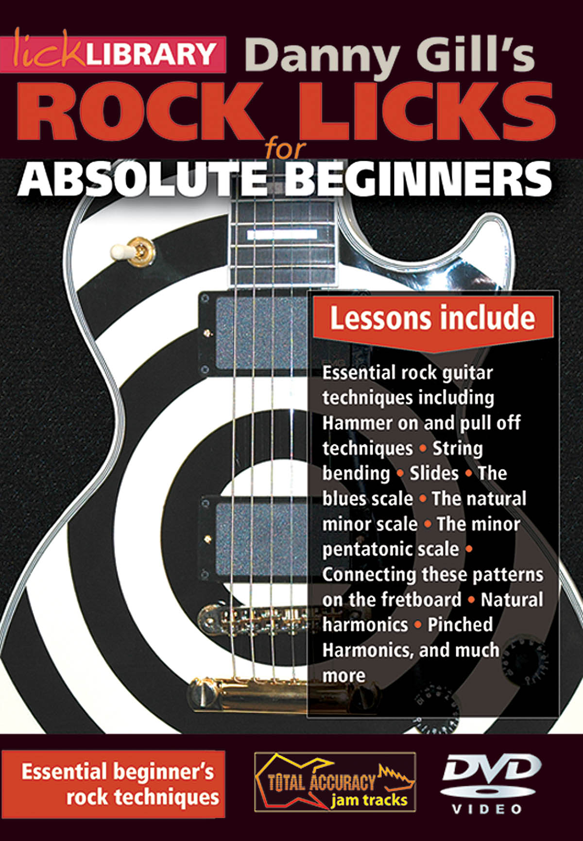 Rock Licks for Absolute Beginners: Guitar Solo: DVD