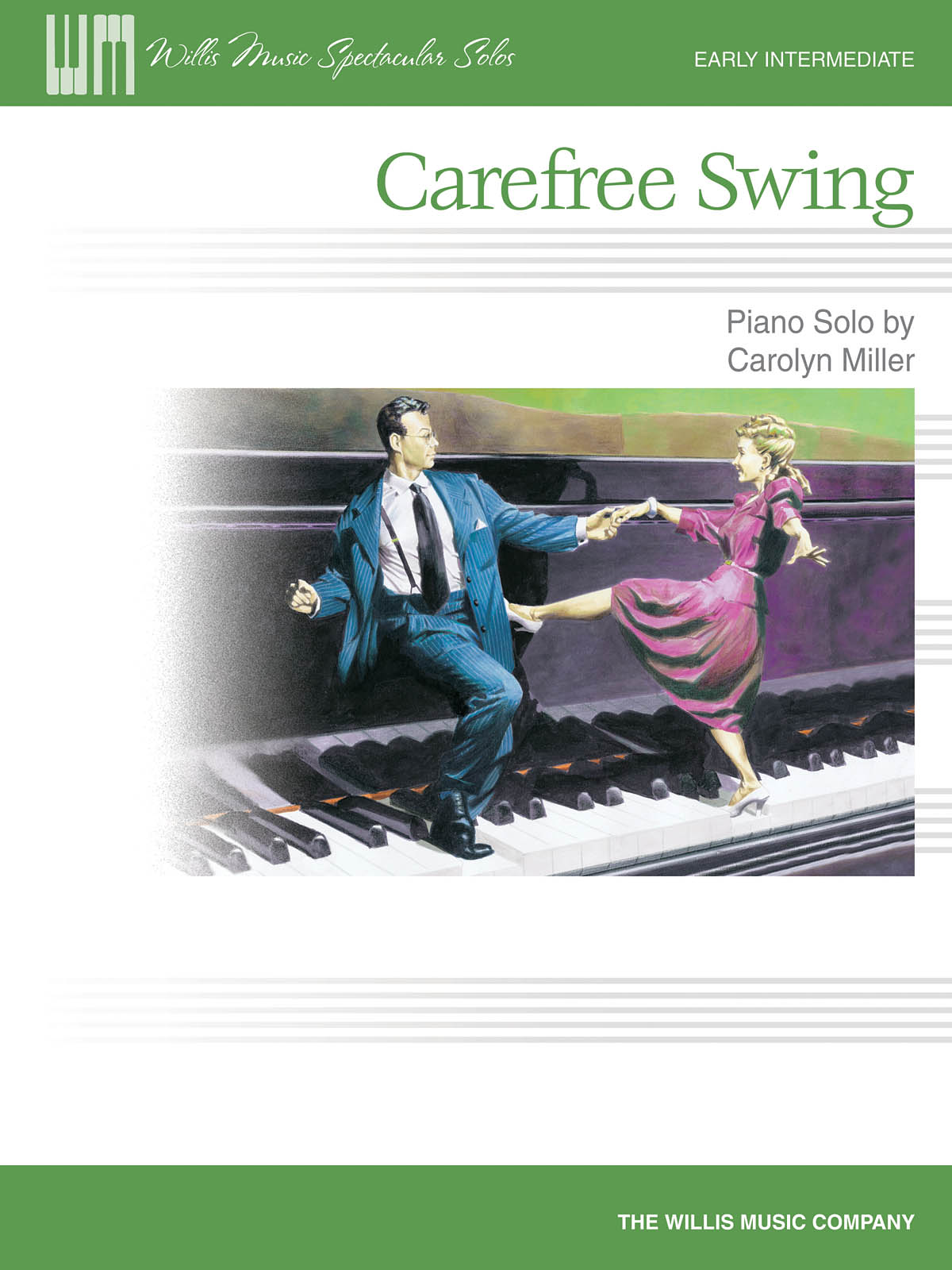 Carolyn Miller: Carefree Swing: Piano: Instrumental Work