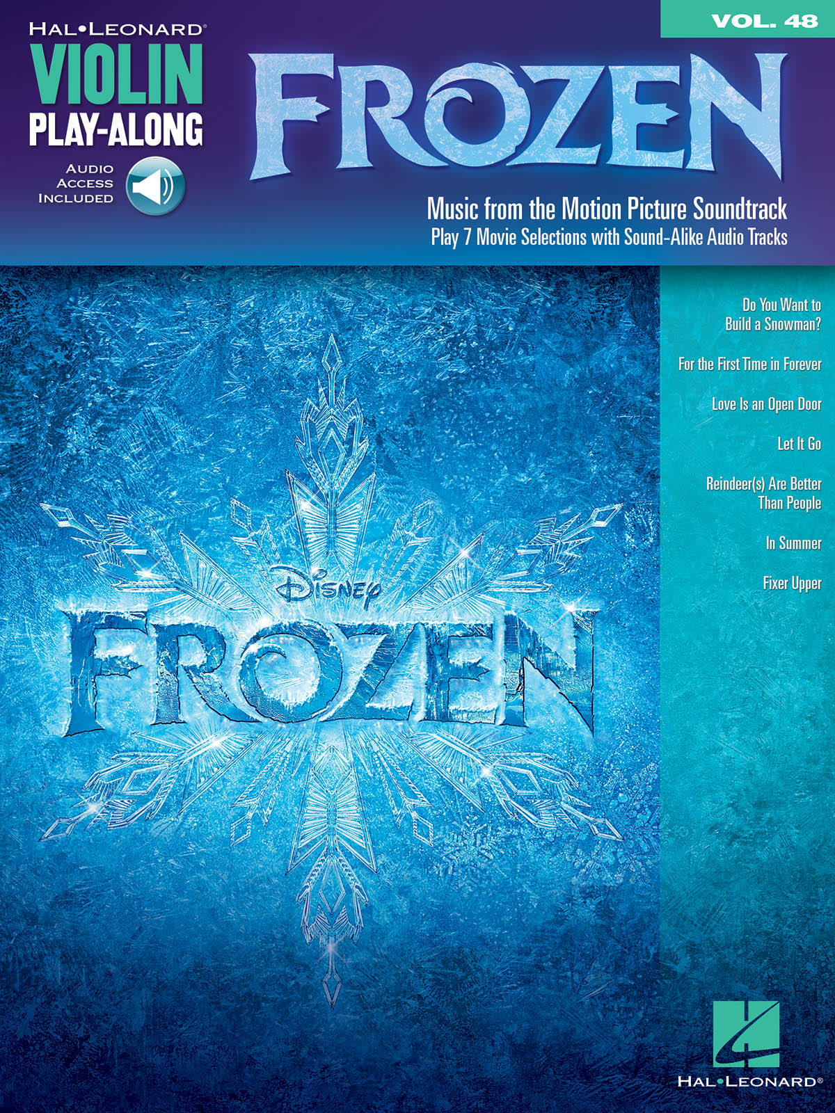 Kristen Anderson-Lopez Robert Lopez: Frozen: Violin Solo: Album Songbook