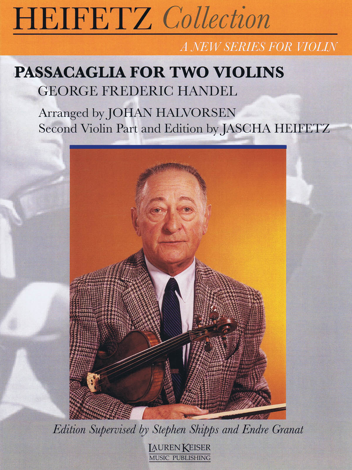 Georg Friedrich Hndel: Passacaglia for Two Violins: Violin Duet: Instrumental
