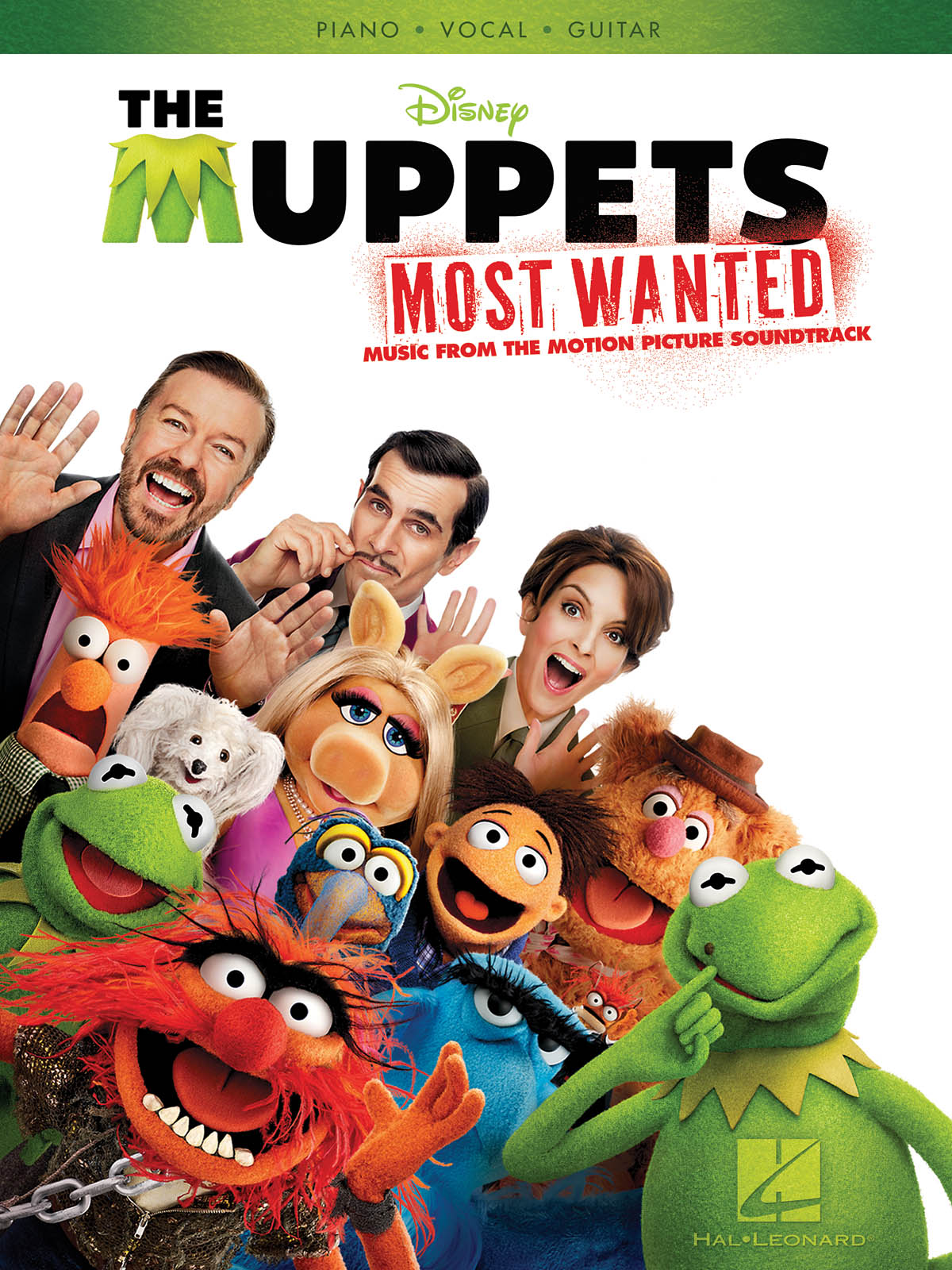 The Muppets Most Wanted: Piano  Vocal and Guitar: Mixed Songbook