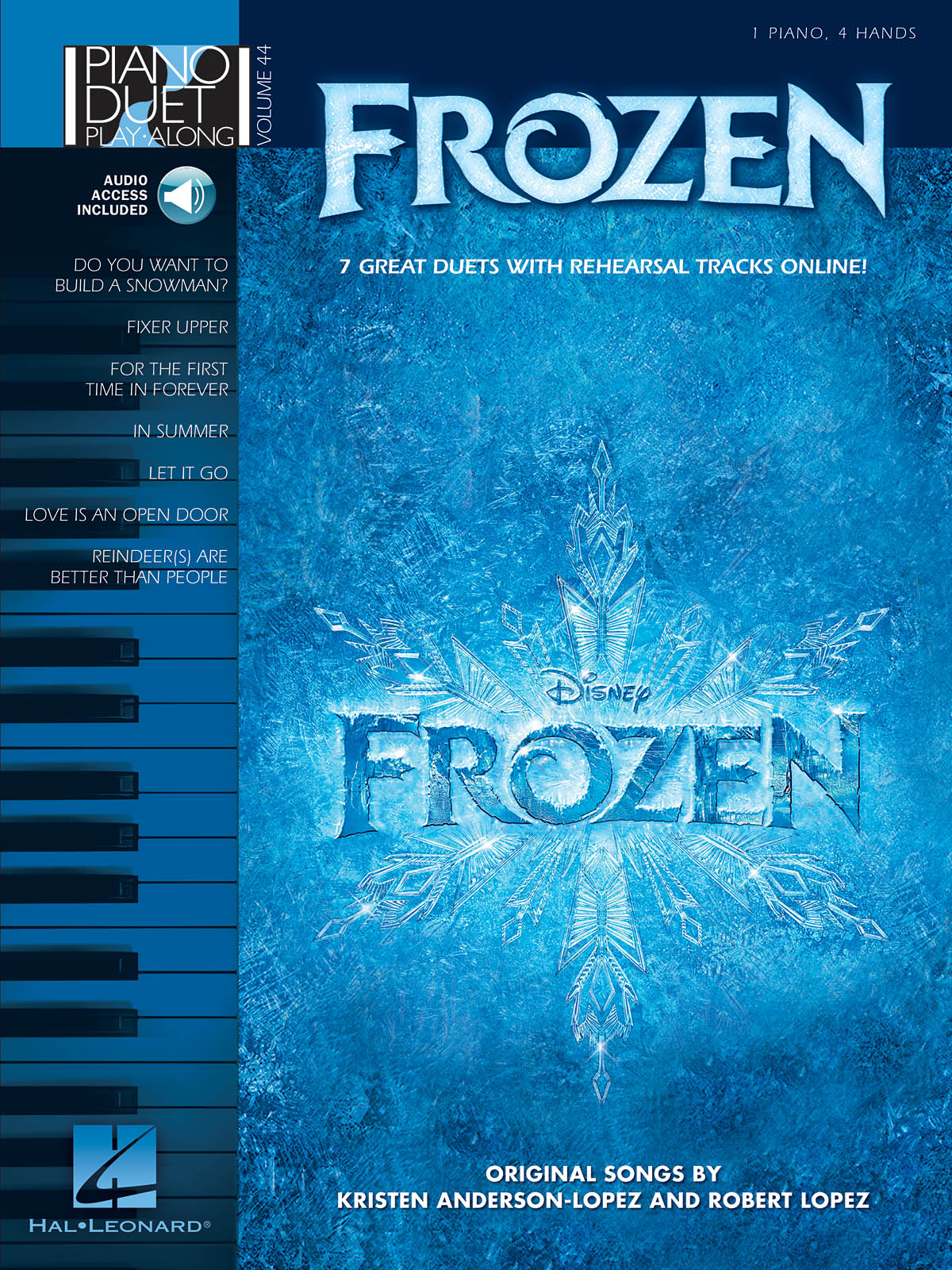 Kristen Anderson-Lopez Robert Lopez: Frozen: Piano Duet: Instrumental Album