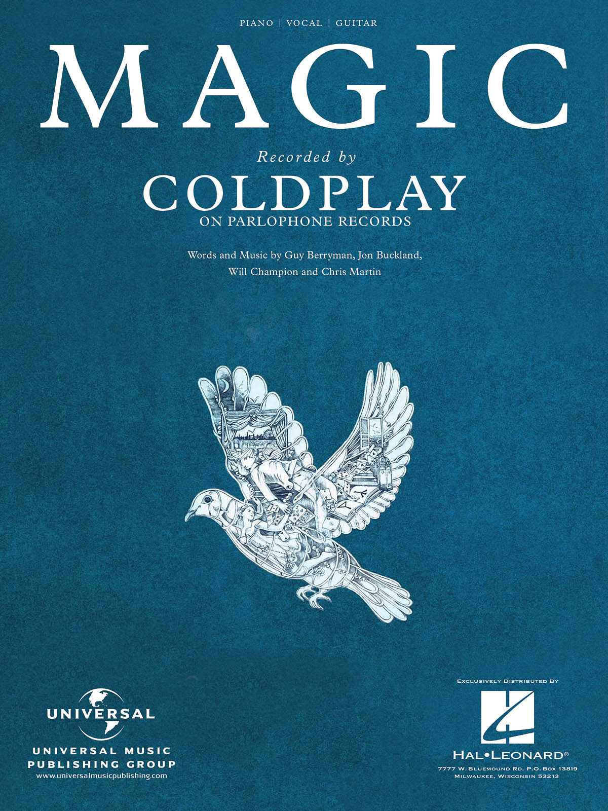 Coldplay: Magic: Piano  Vocal and Guitar: Mixed Songbook