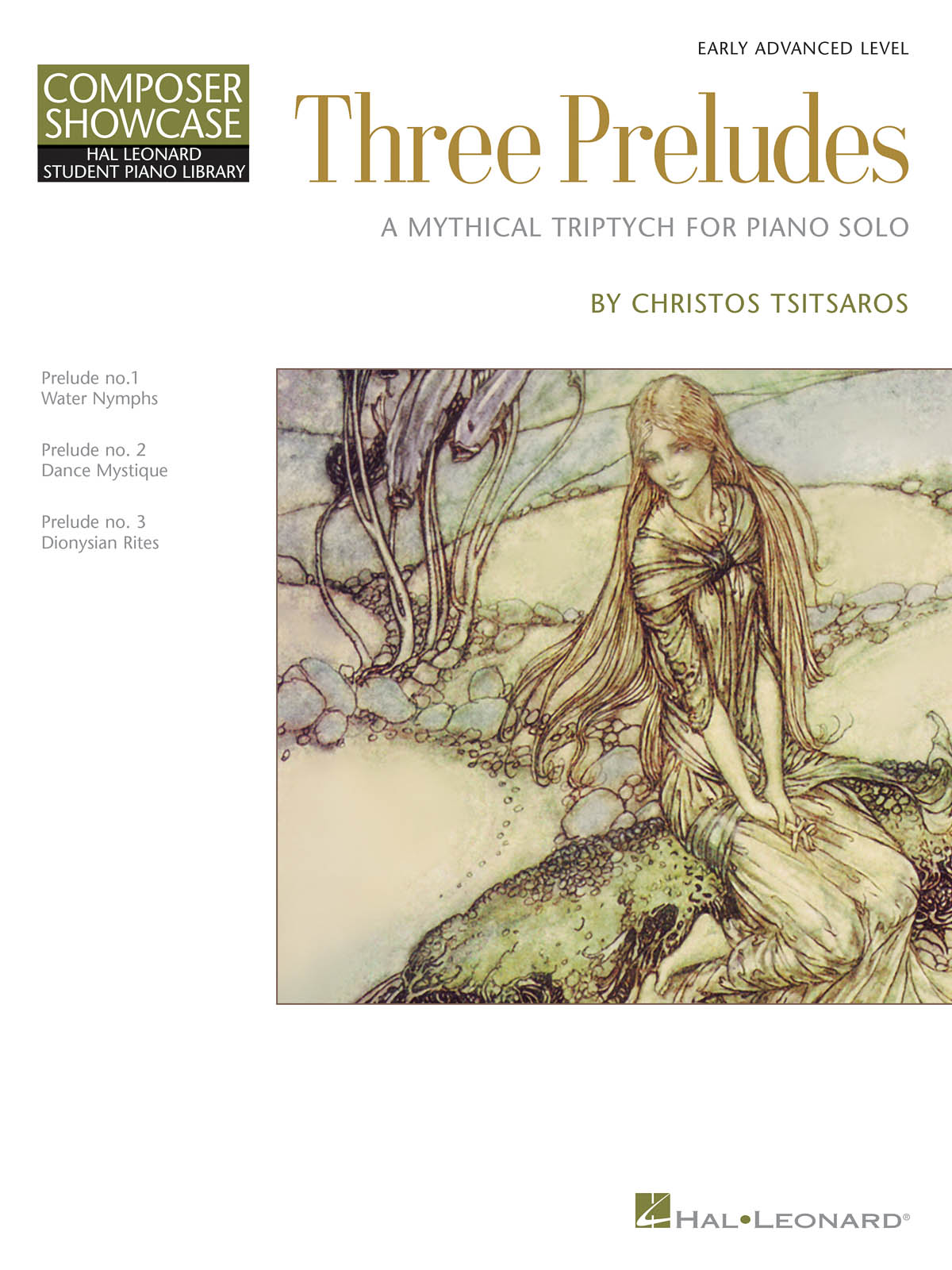 Christos Tsitsaros: Three Preludes: Piano: Instrumental Album