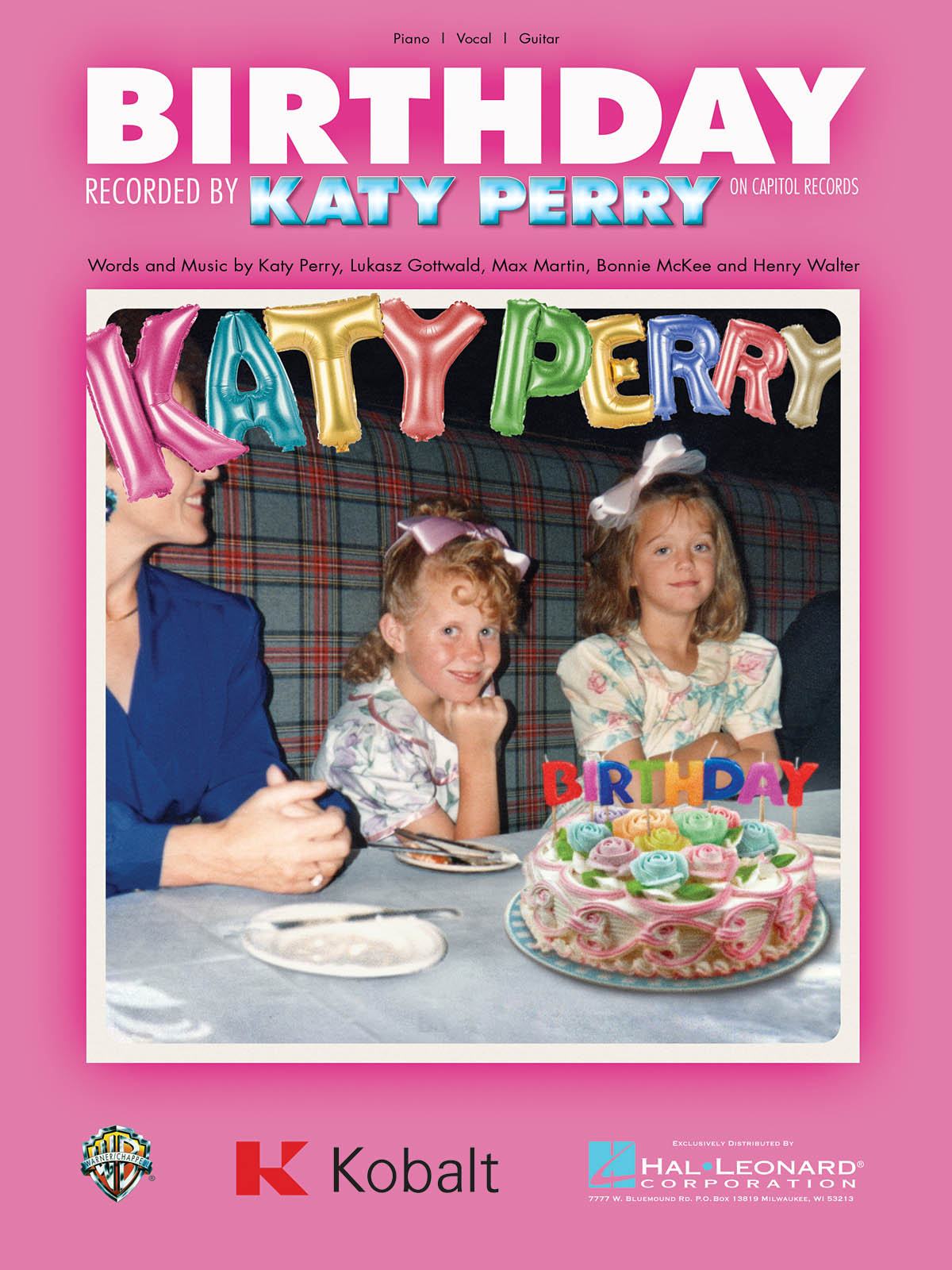 Katy Perry: Birthday: Piano  Vocal and Guitar: Mixed Songbook