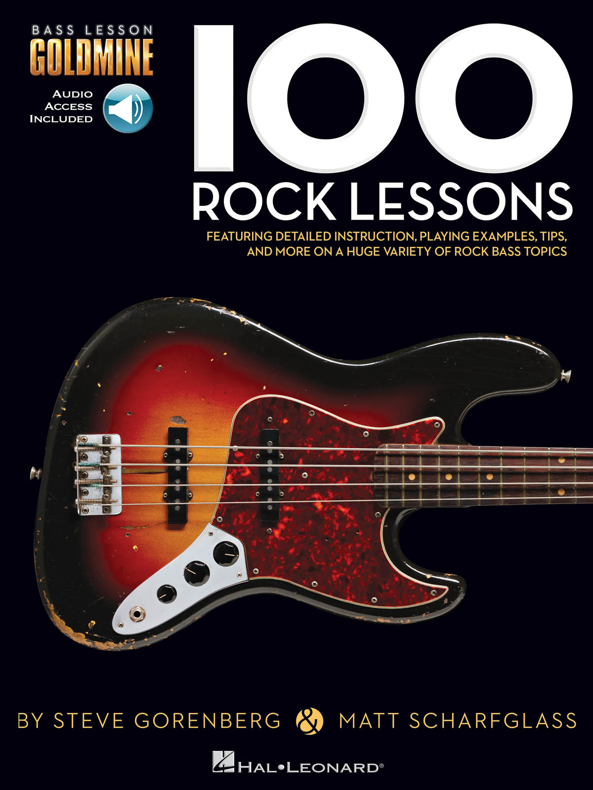 100 Rock Lessons: Bass Guitar Solo: Instrumental Tutor