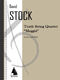 David Stock: String Quartet No. 10: String Quartet: Score & Parts