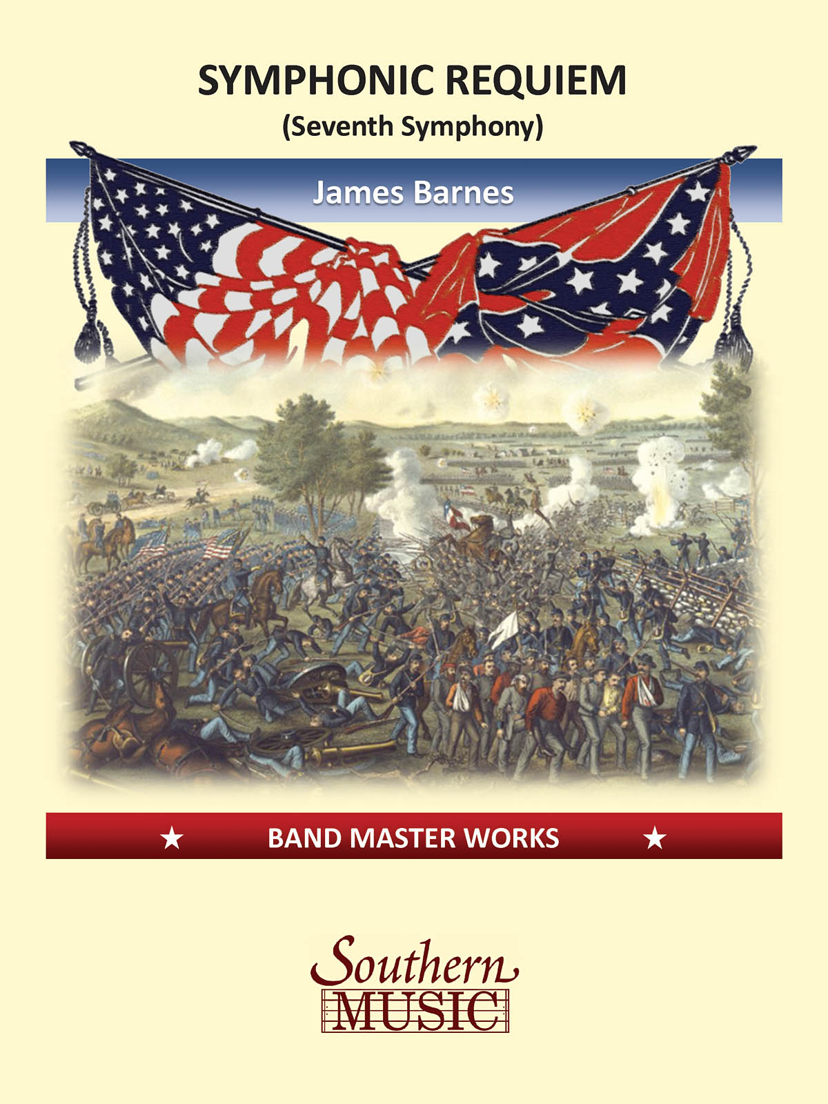 James Barnes: Symphonic Requiem: Concert Band: Score