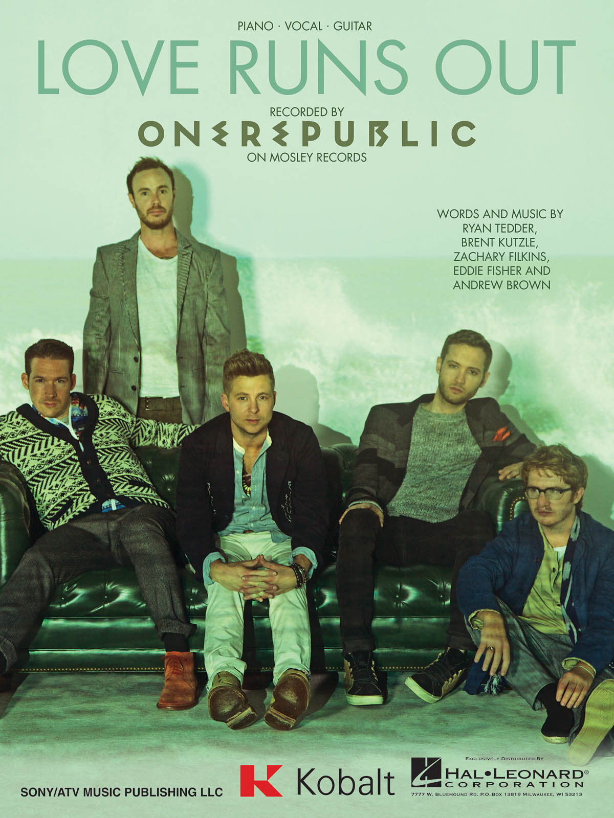 One Republic: Love Runs Out: Piano  Vocal and Guitar: Mixed Songbook