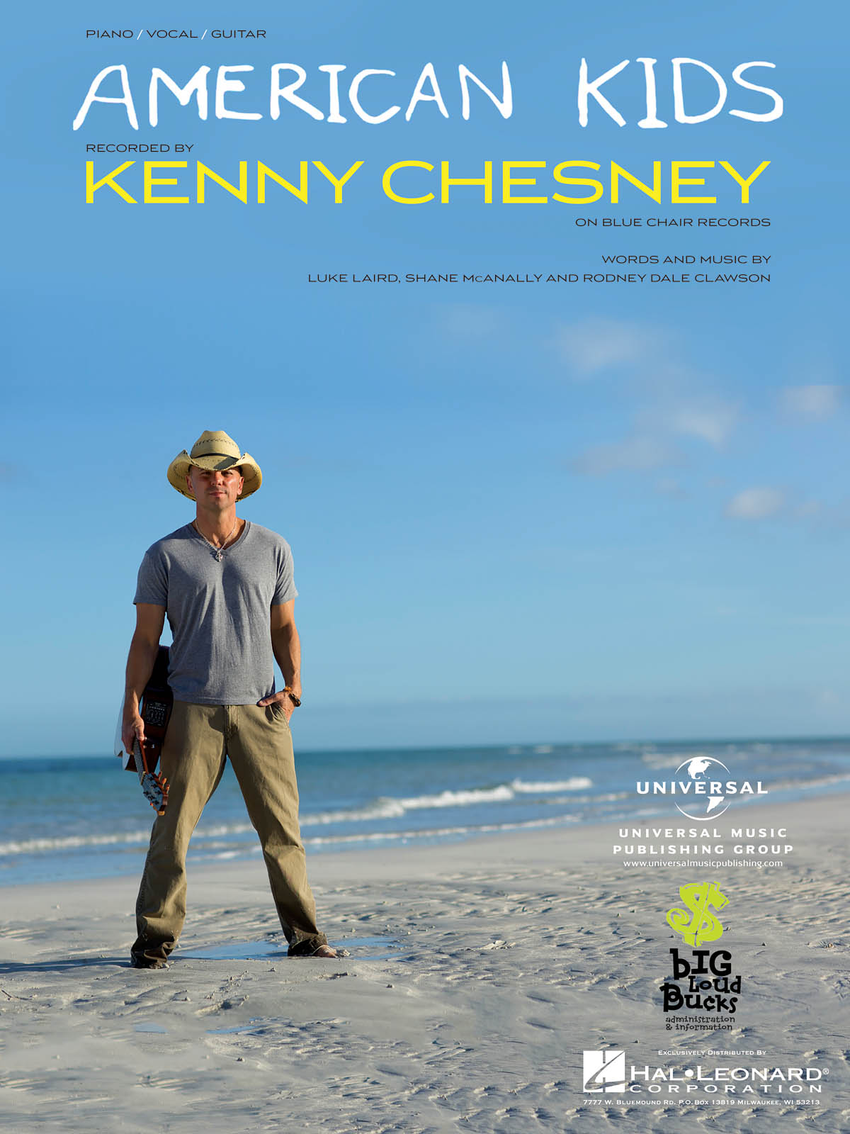 Kenny Chesney: American Kids: Vocal and Piano: Single Sheet