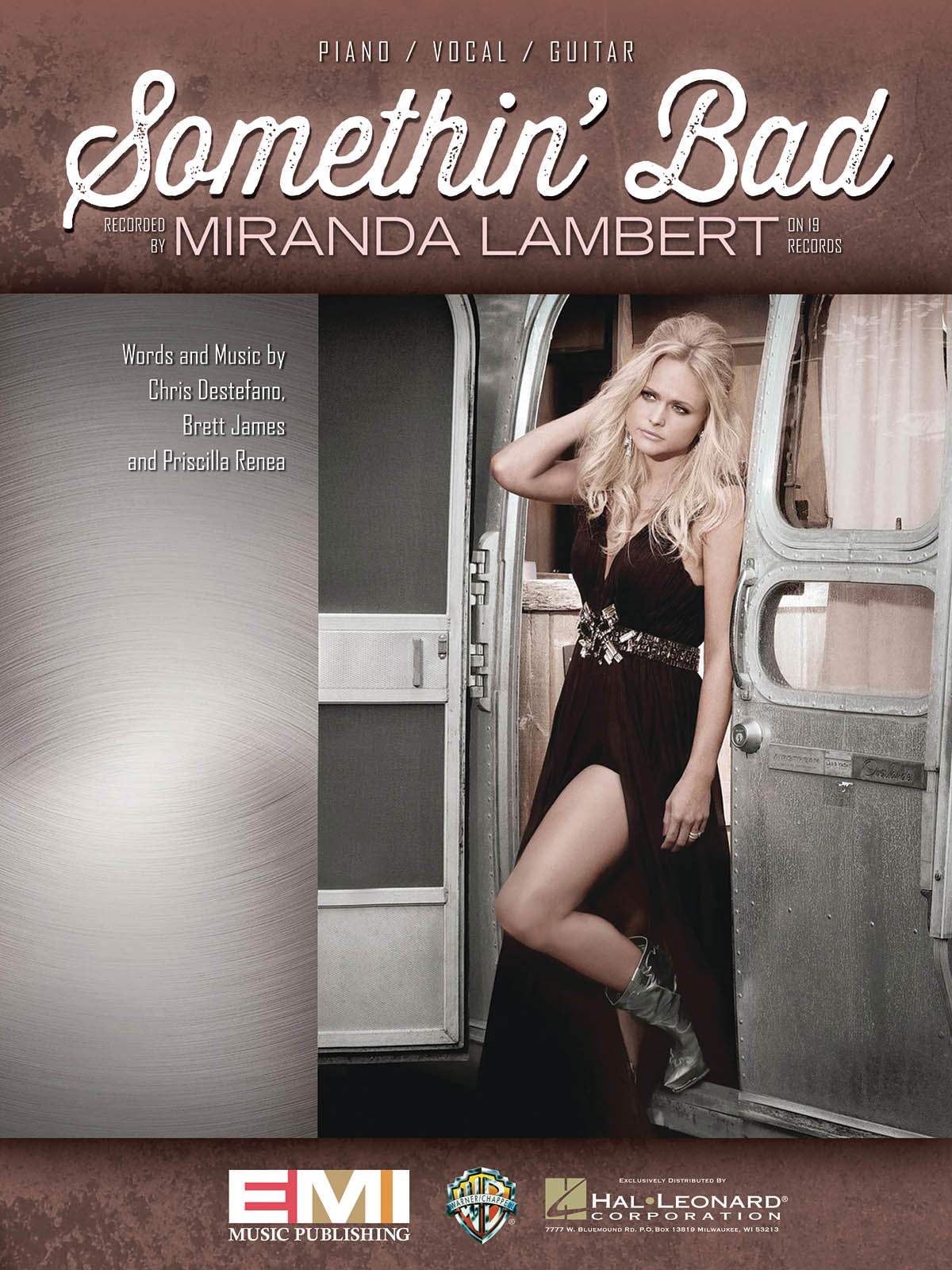 Miranda Lambert: Somethin' Bad: Vocal and Piano: Single Sheet