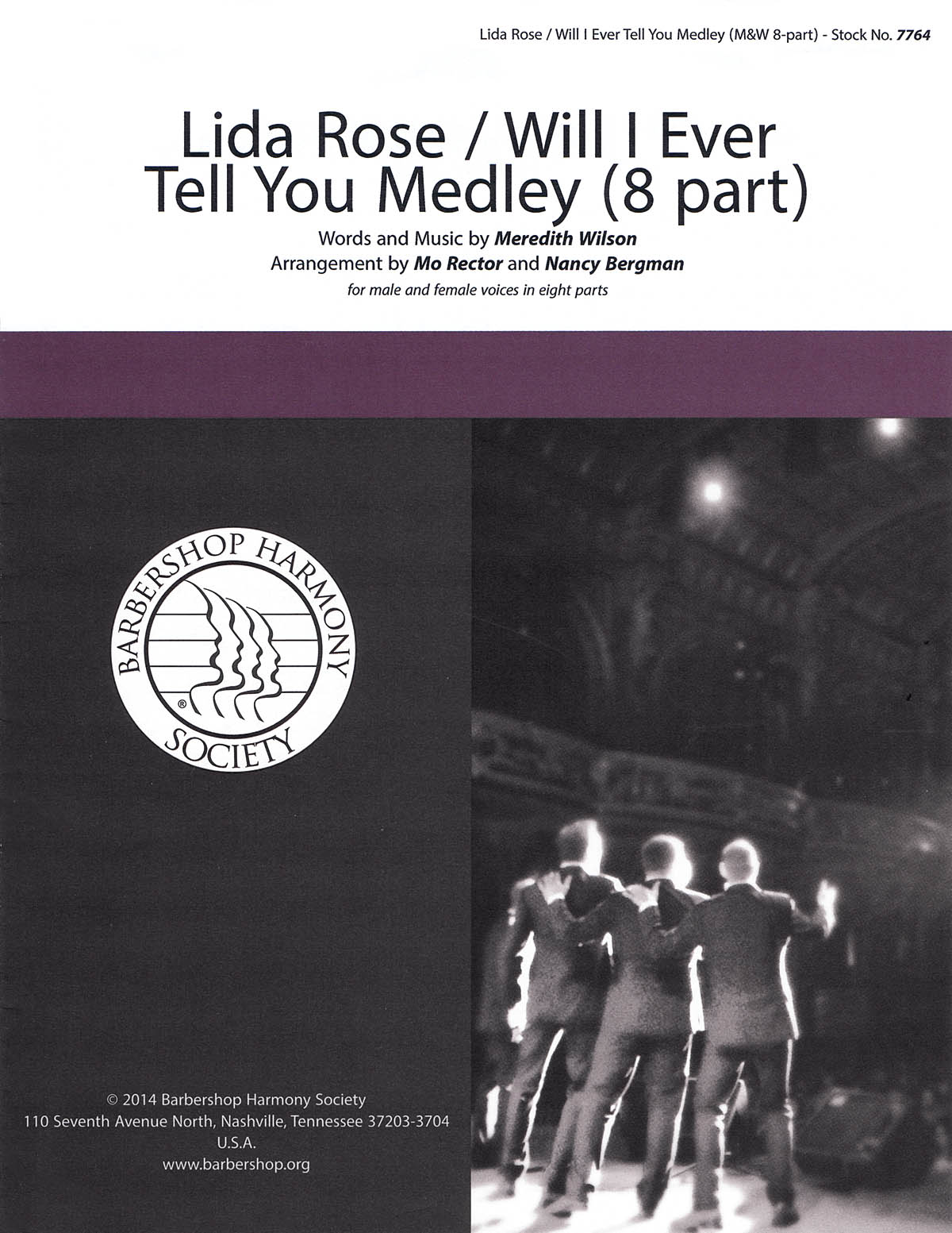 Lida Rose/Will I Ever Tell You?: Mixed Choir a Cappella: Vocal Score
