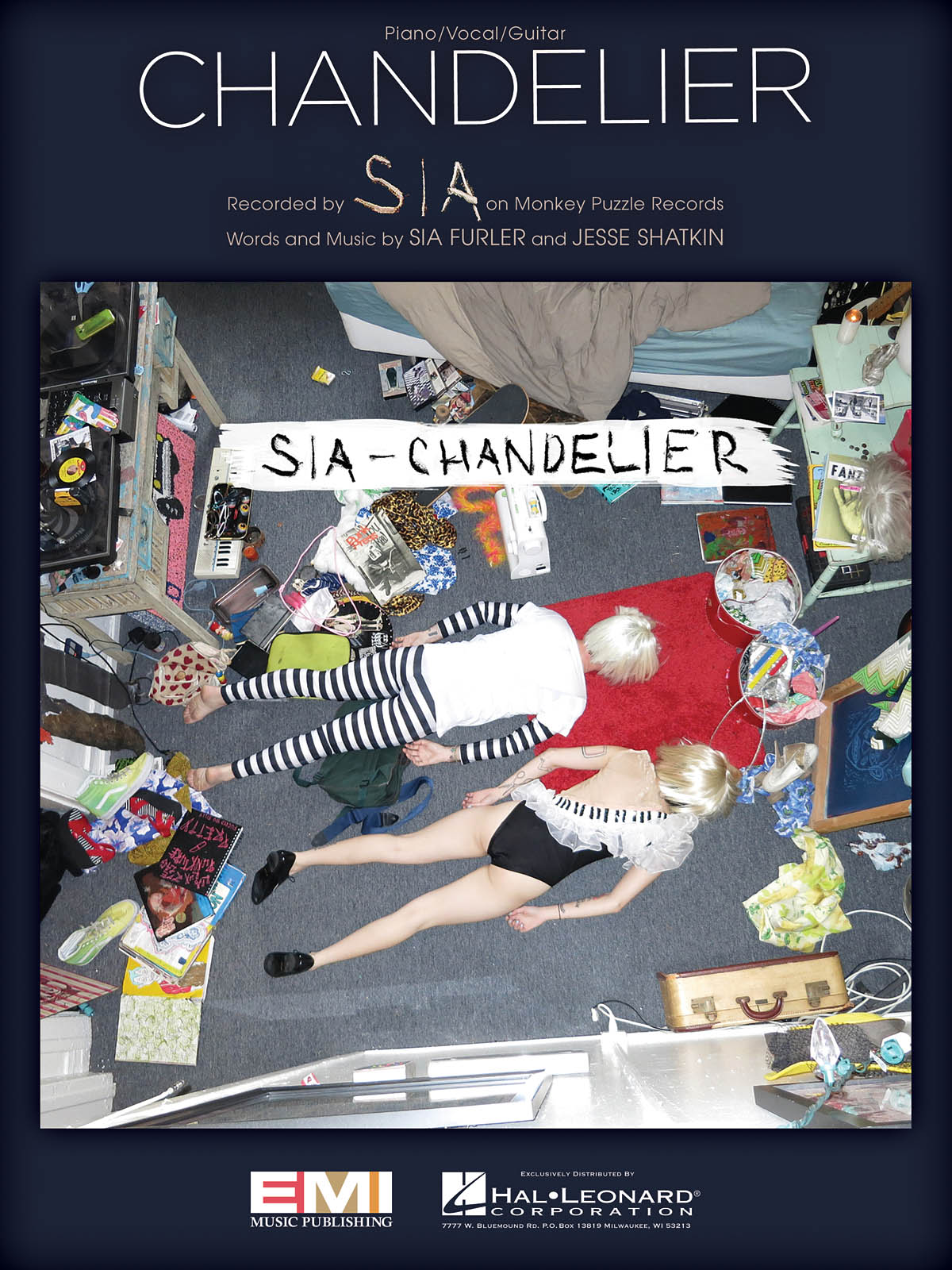 Sia: Chandelier: Piano  Vocal and Guitar: Mixed Songbook