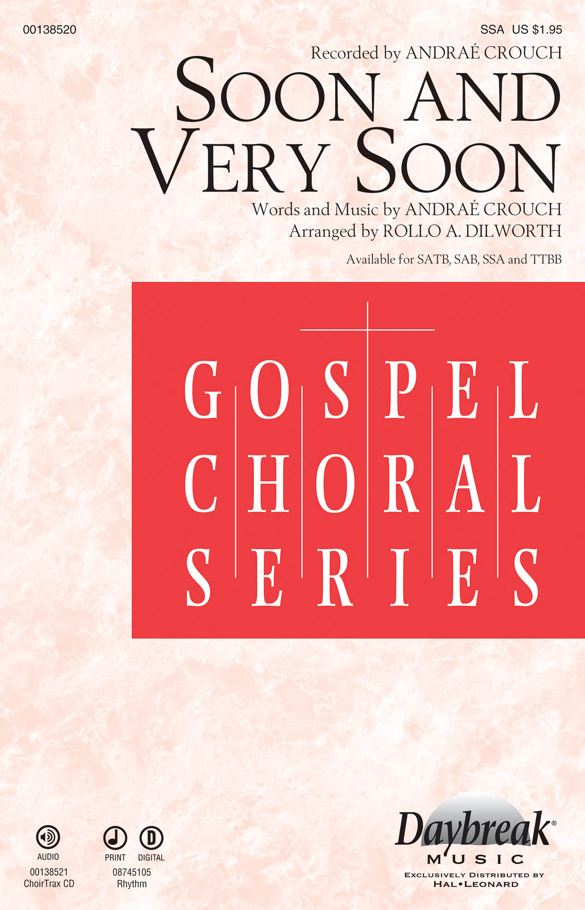 Soon and Very Soon: Upper Voices a Cappella: Vocal Score