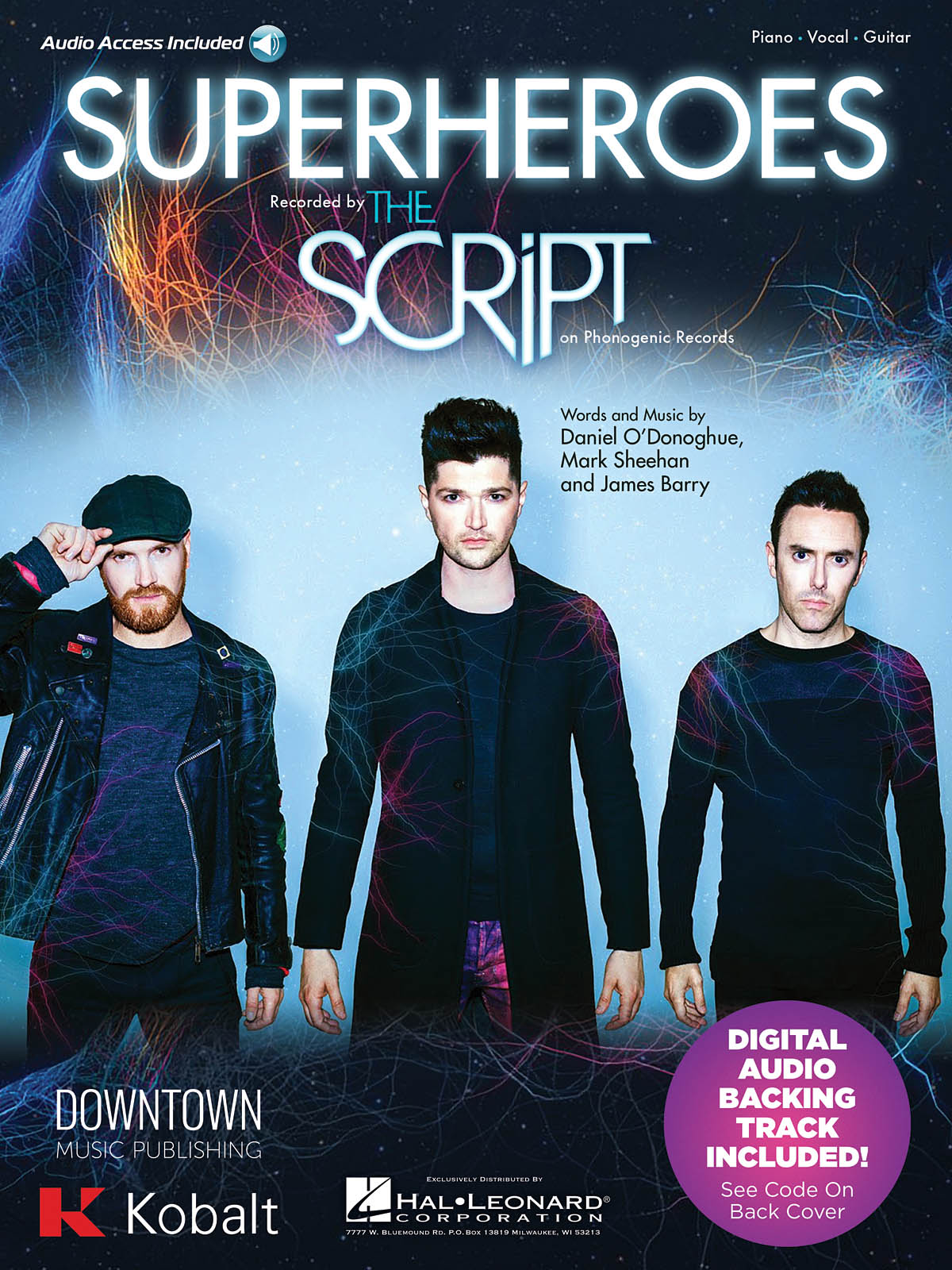 The Script: Superheroes: Vocal and Piano: Mixed Songbook