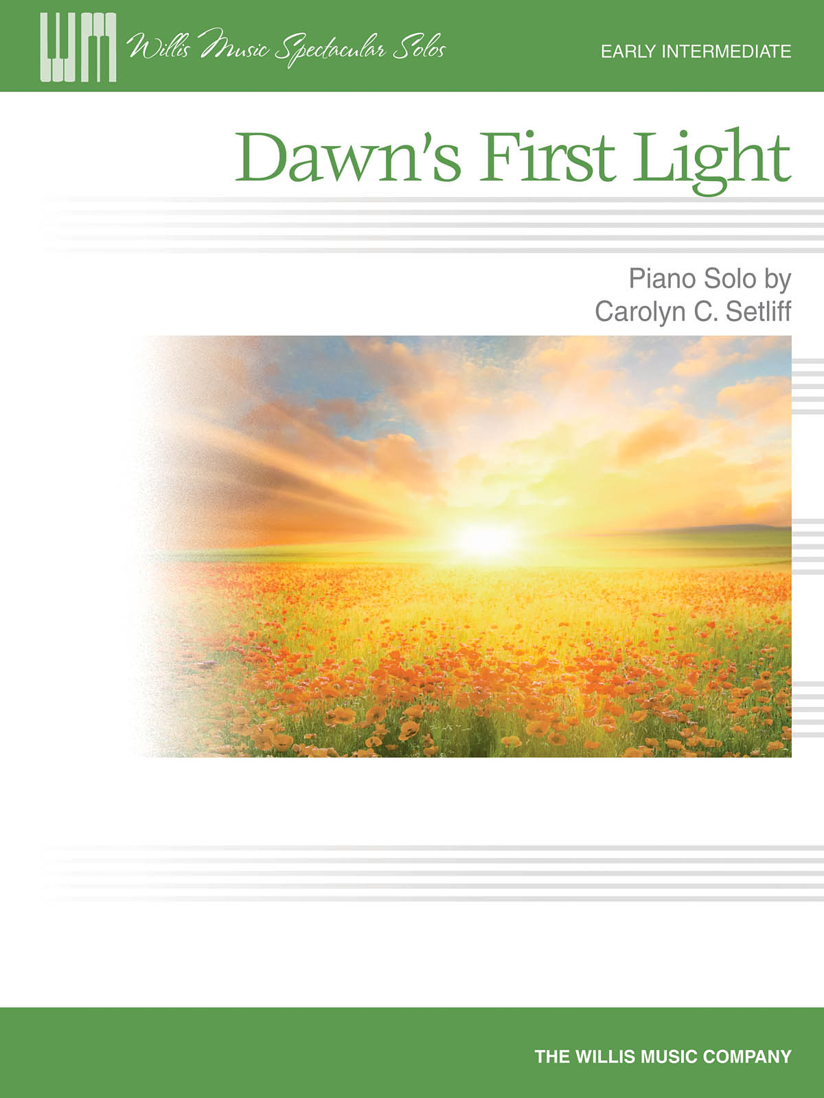 Carolyn C. Setliff: Dawn's First Light: Piano: Instrumental Work