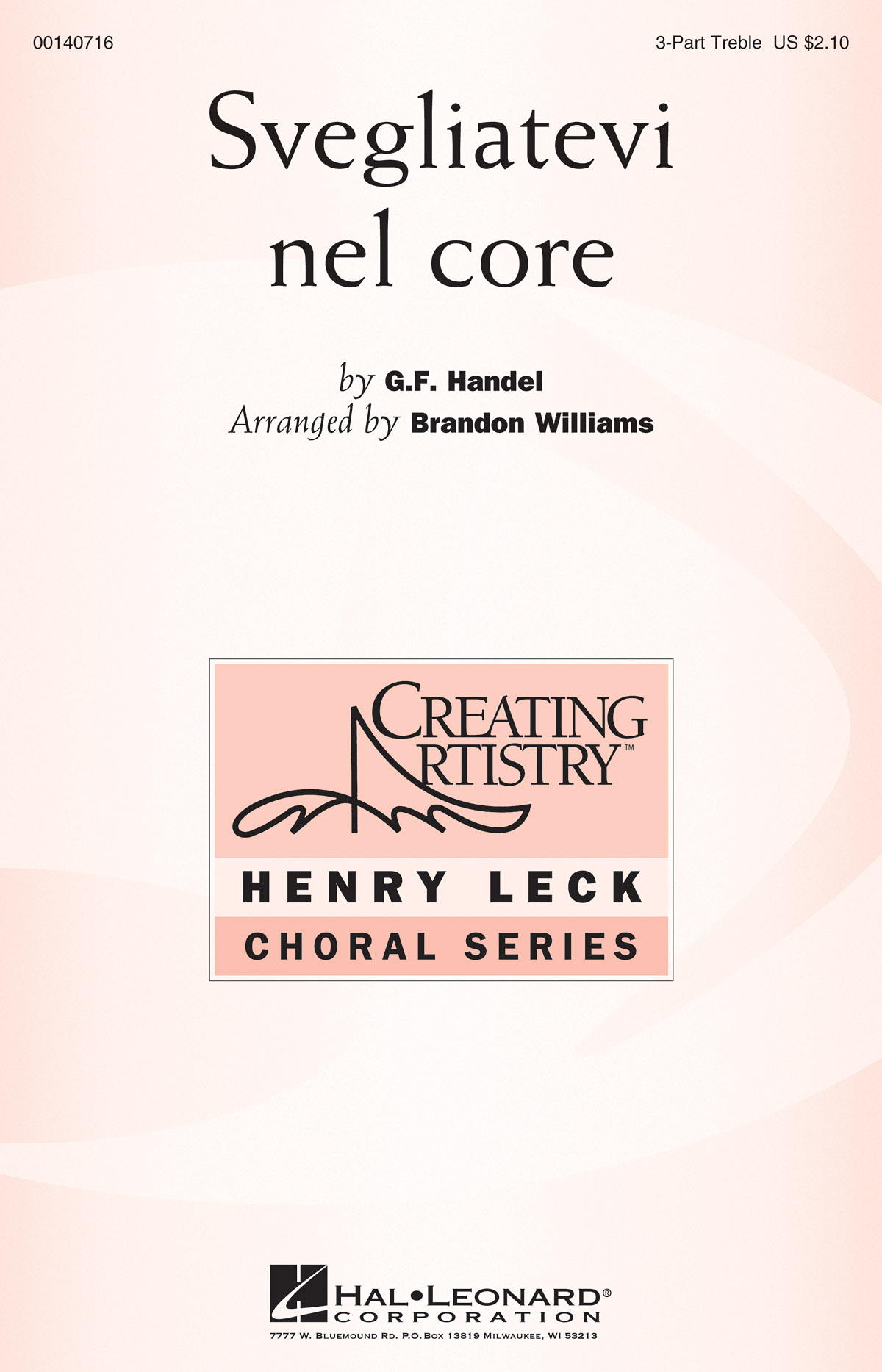 Georg Friedrich Hndel: Svegliatevi nel core: Upper Voices a Cappella: Vocal