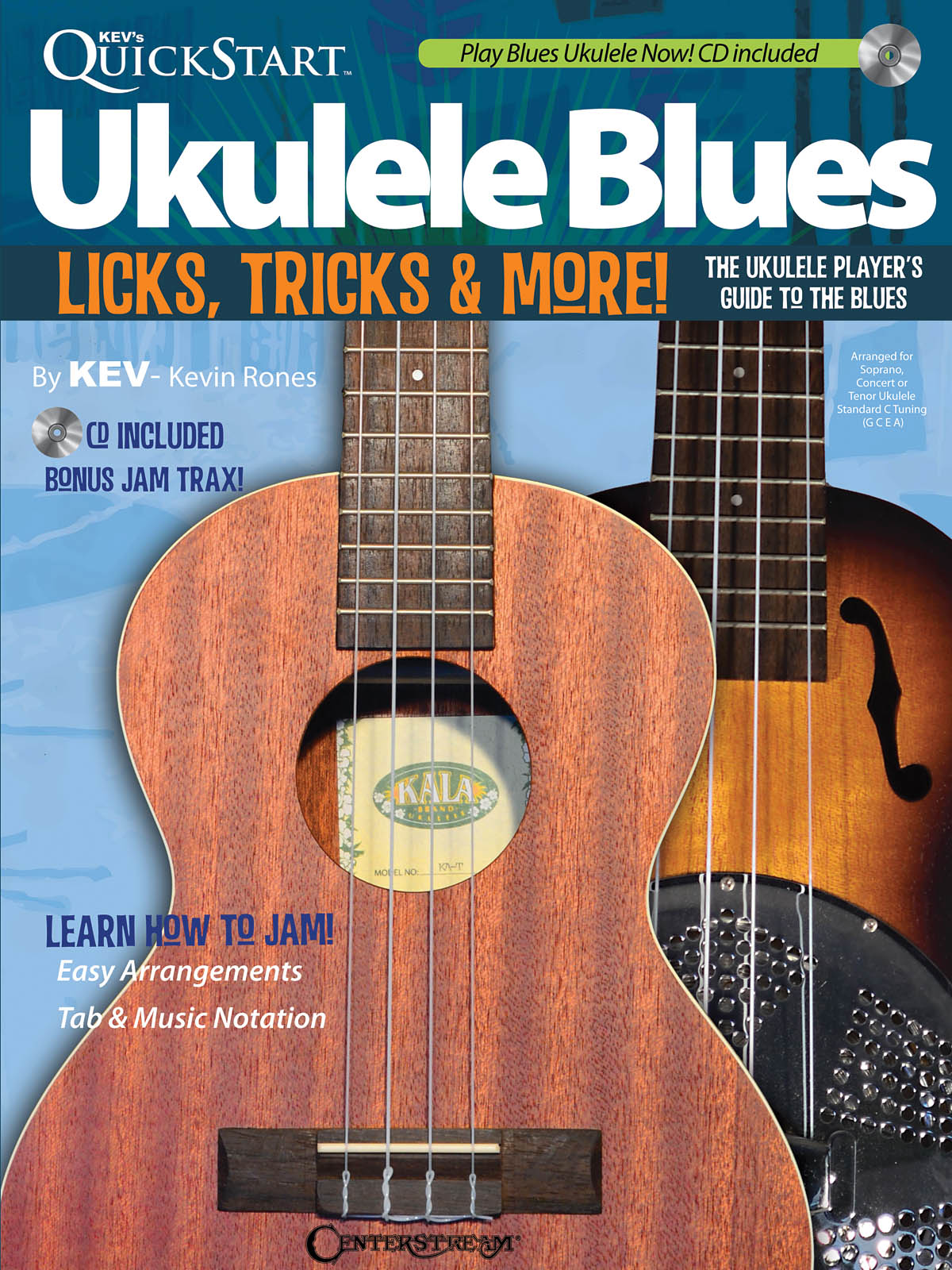 Kevin Rones: Kev's QuickStart Ukulele Blues: Ukulele: Instrumental Album