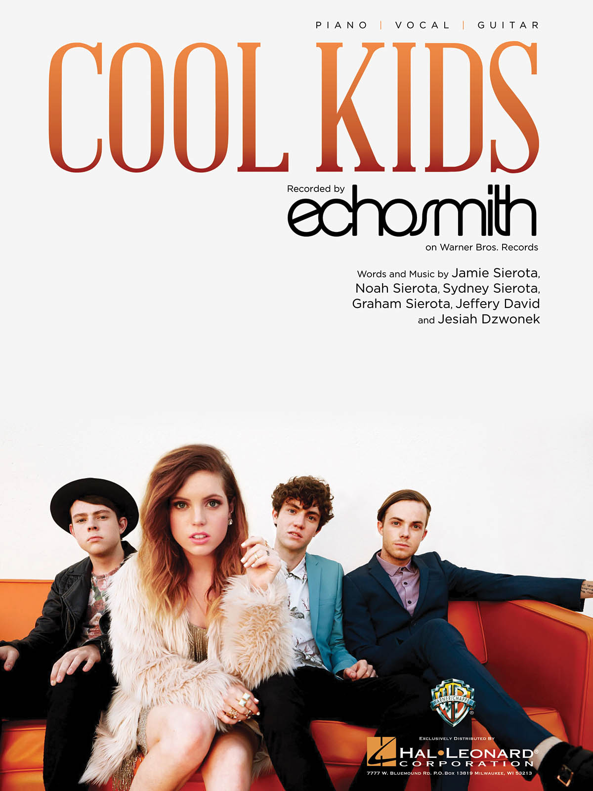 Echosmith: Cool Kids: Vocal and Piano: Single Sheet