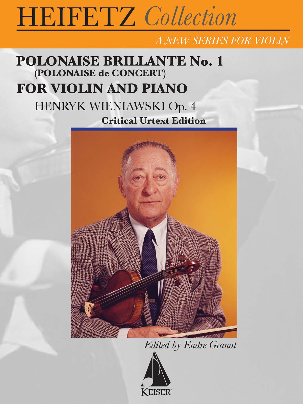 Henryk Wieniawski: Polonaise Brillante No. 1   Op. 4: Violin and Accomp.: