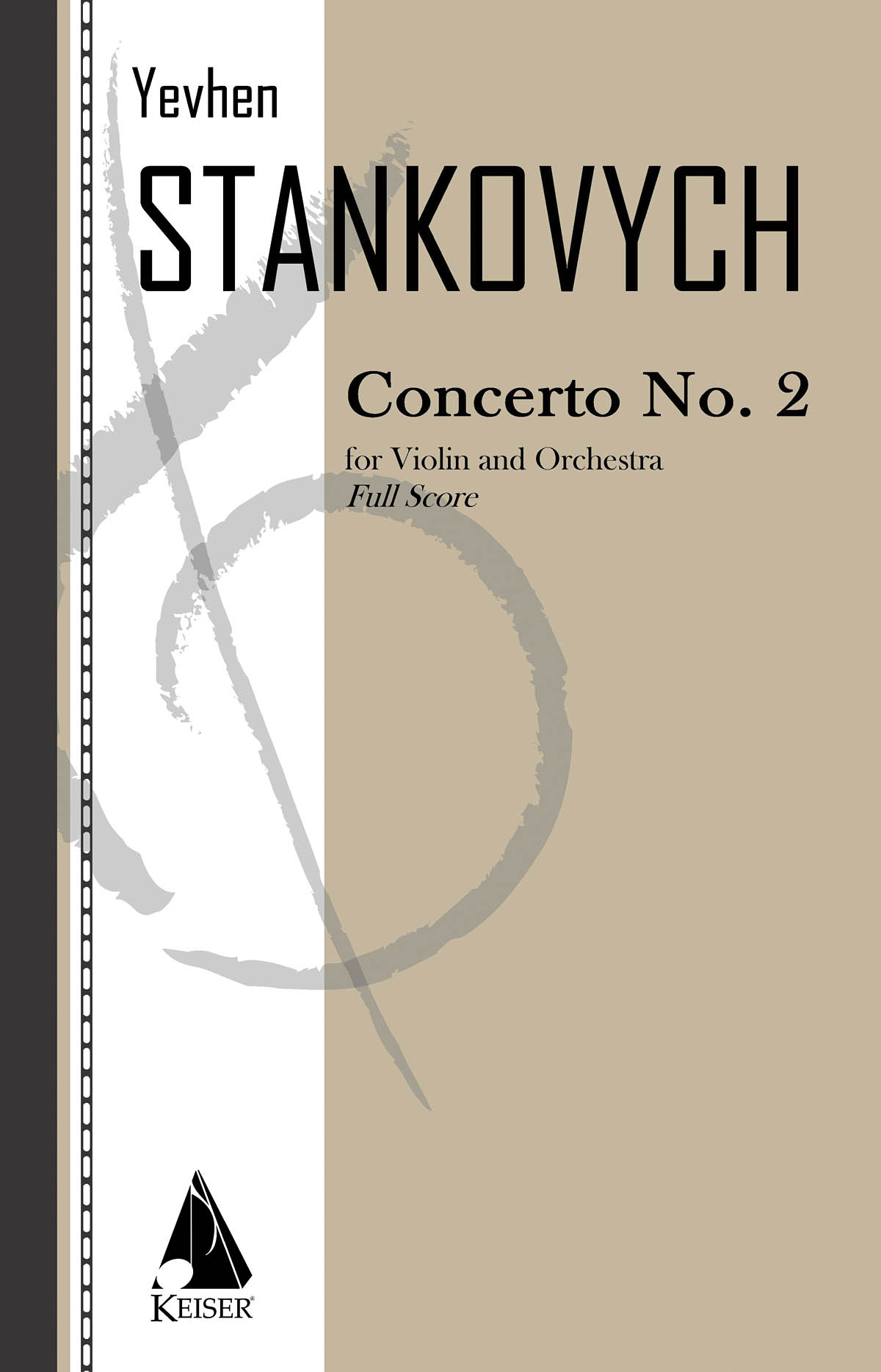 Yevhen Stankovych: Violin Concerto No. 2: Orchestra: Score