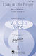 Dionne Warwick: I Say a Little Prayer: Mixed Choir a Cappella: Vocal Score