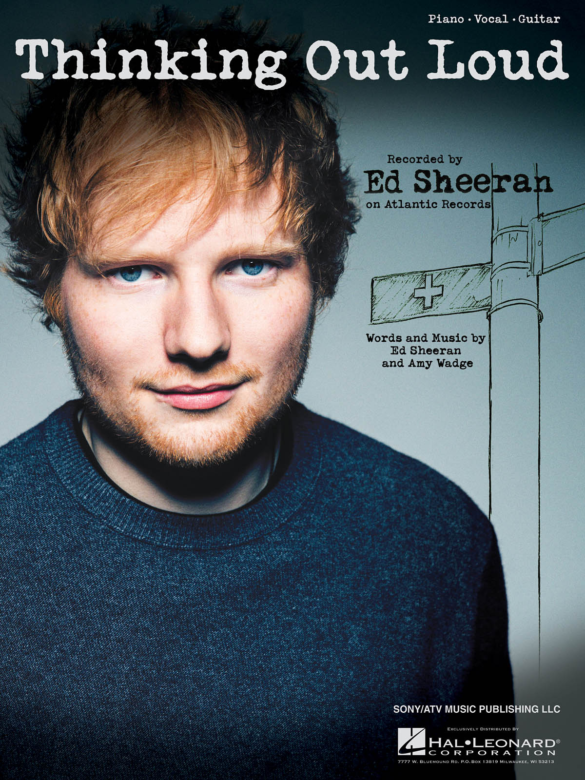 Ed Sheeran: Thinking Out Loud: Piano  Vocal and Guitar: Single Sheet