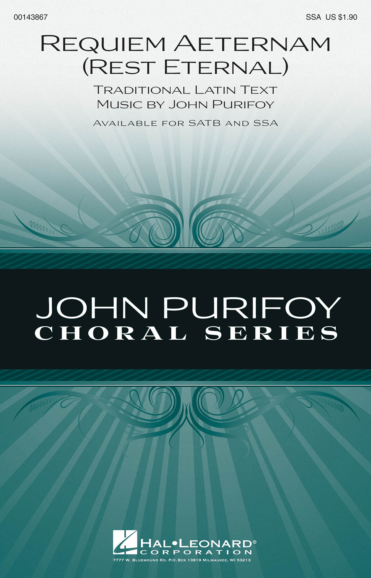 John Purifoy: Requiem Aeternam (Rest Eternal): Upper Voices a Cappella: Vocal