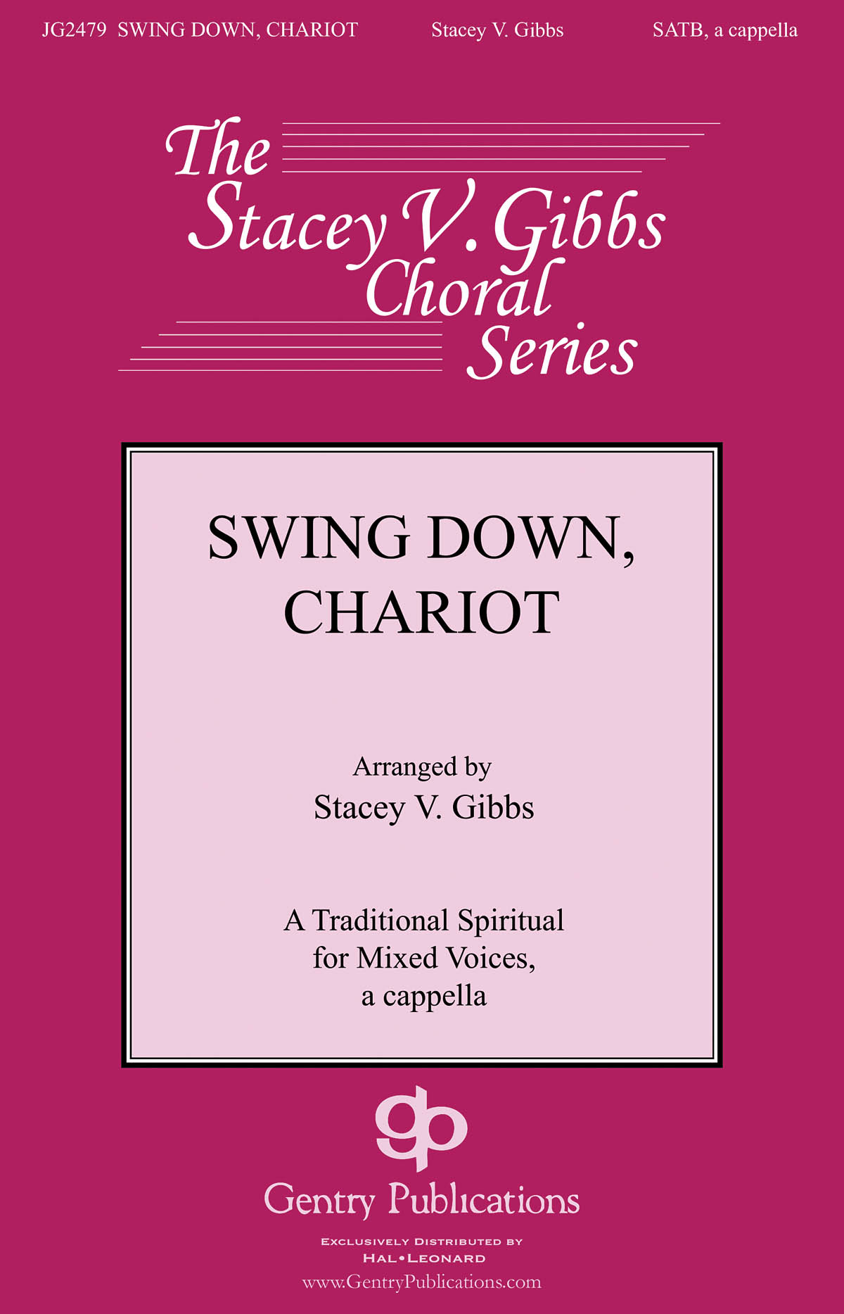 Swing Down  Chariot: Mixed Choir a Cappella: Vocal Score