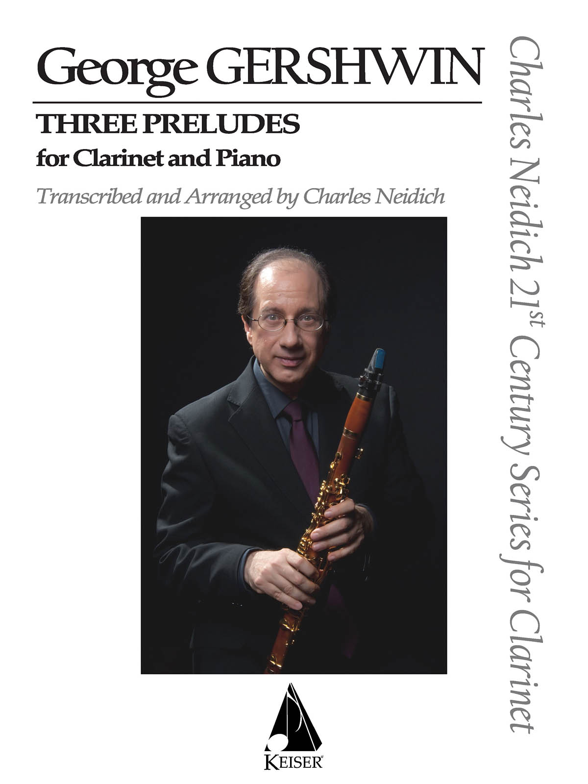 George Gershwin: 3 Preludes: Clarinet and Accomp.: Instrumental Album