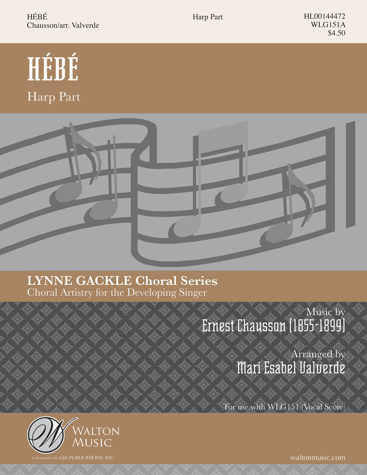 Ernest Chausson: Hébé: Upper Voices and Accomp.: Vocal Score