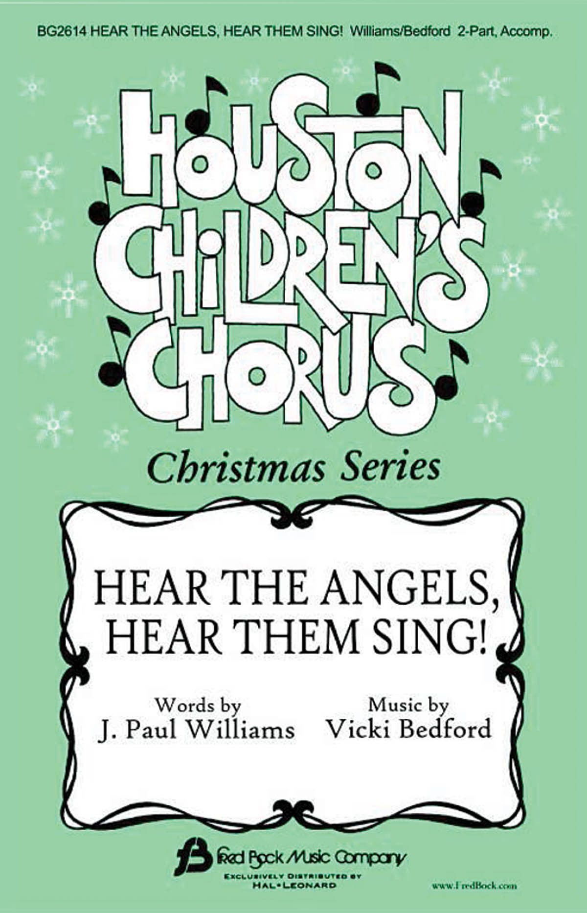 Vicki Bedford: Hear the Angels  Hear Them Sing: Upper Voices a Cappella: Vocal