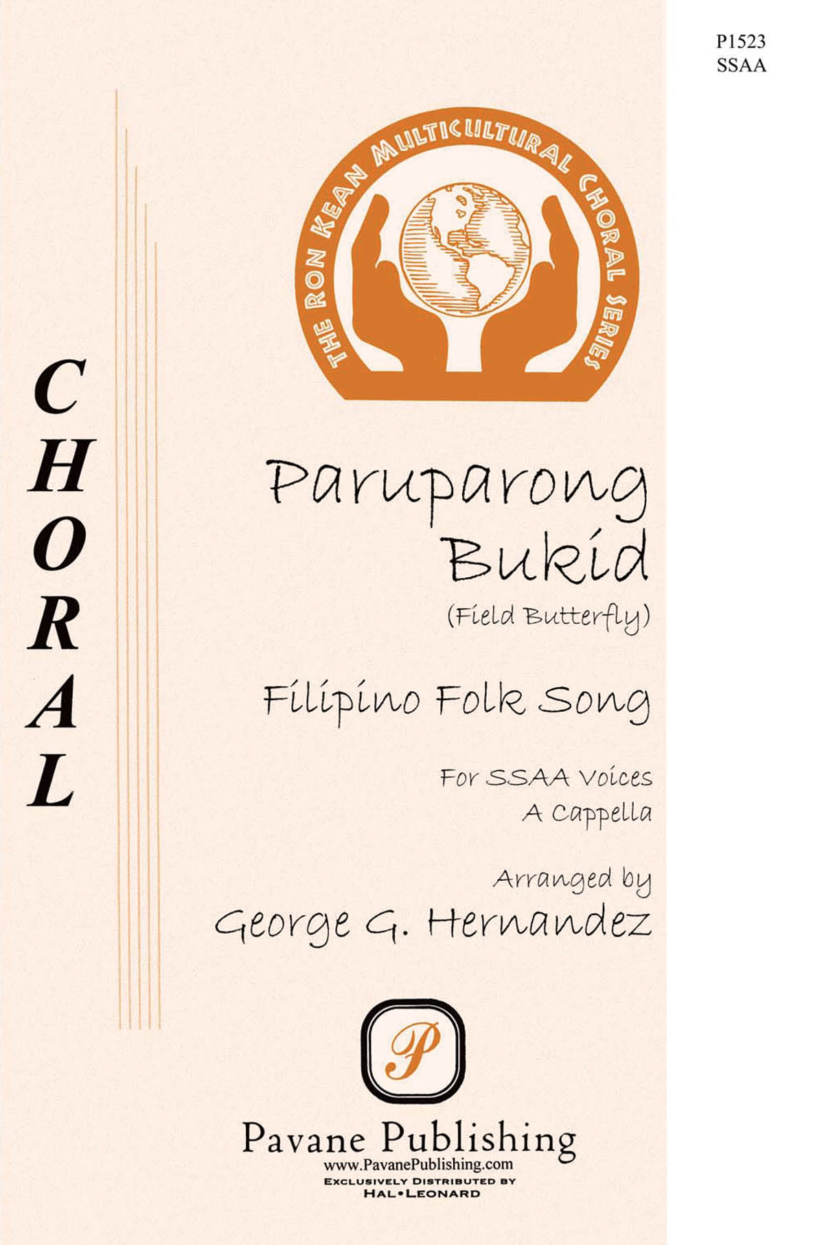 Paruparong Bukid: Upper Voices a Cappella: Vocal Score