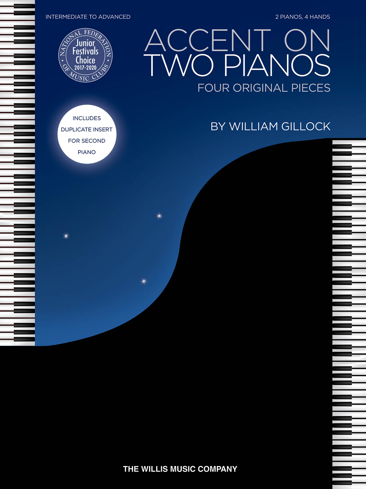 William Gillock: Accent on Two Pianos: Piano Duet: Instrumental Album