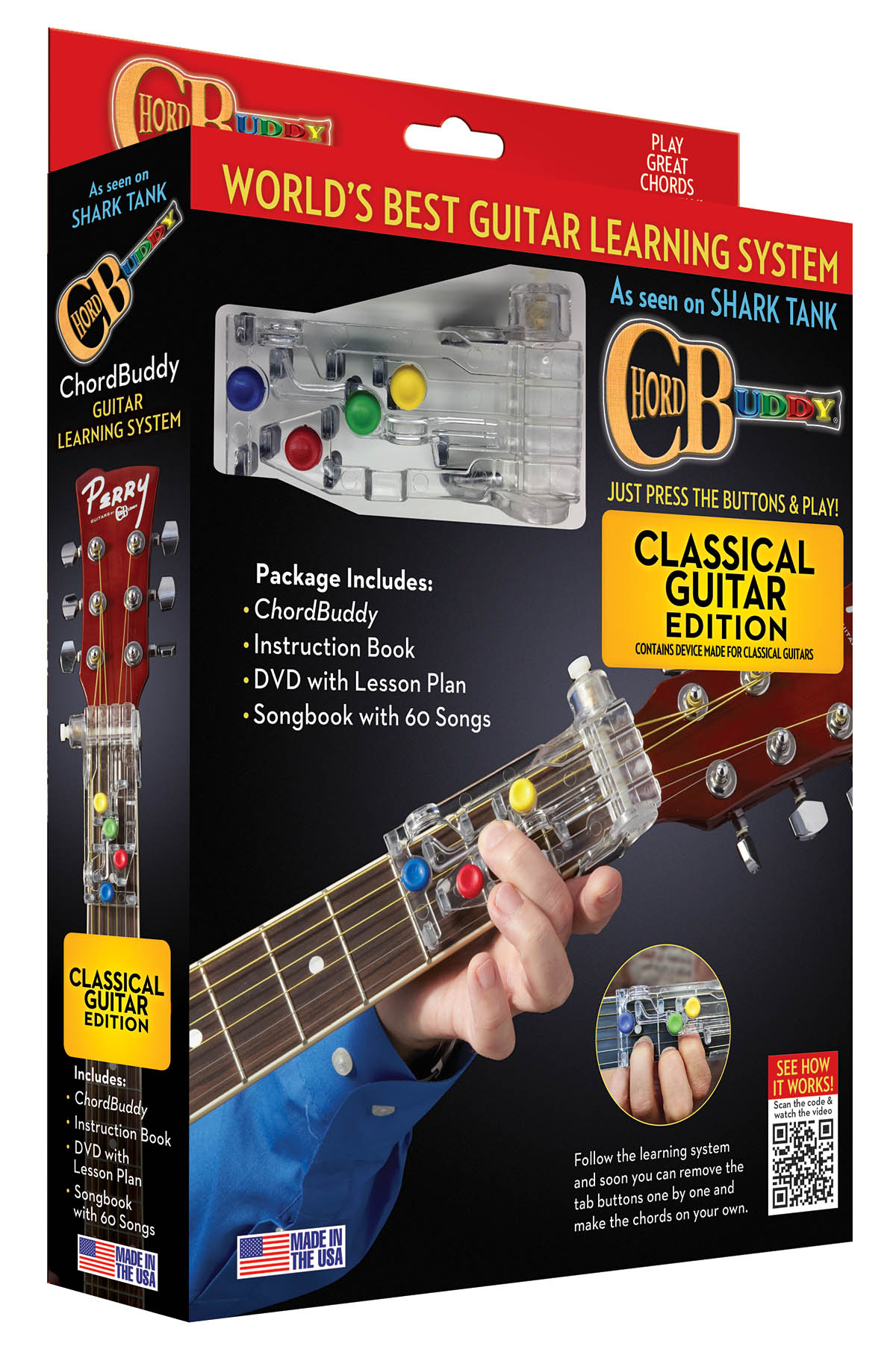 Travis Perry: ChordBuddy Classical Guitar Learning Boxed System: Guitar: