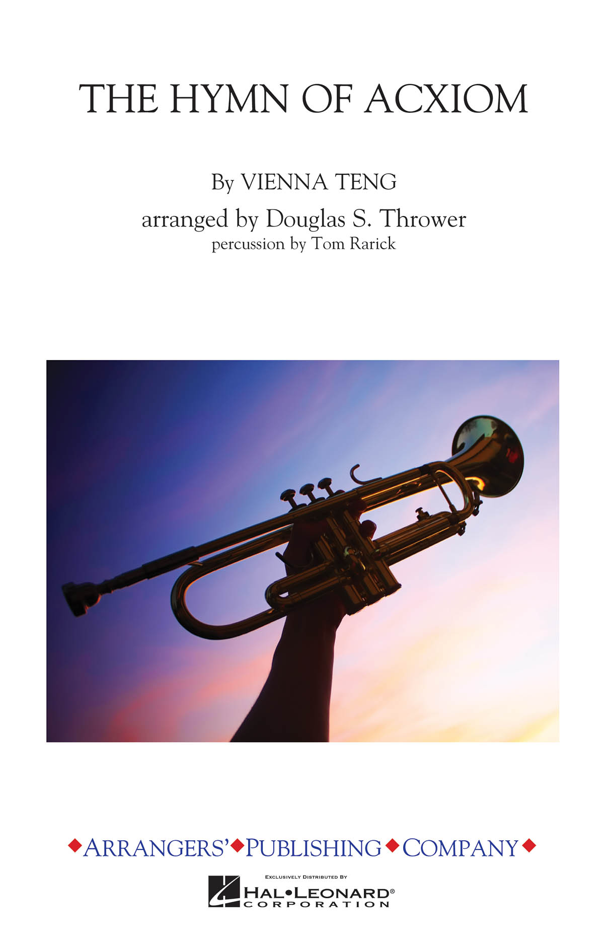 Vienna Teng: The Hymn of Acxiom: Marching Band: Score & Parts