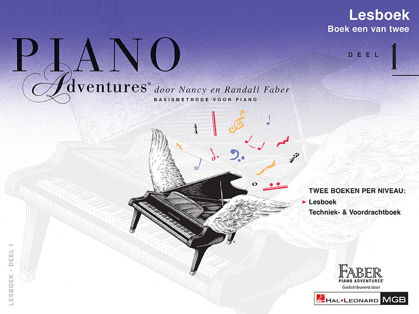 Nancy Faber Randall Faber: Piano Adventures: Lesboek Deel 1: Piano: Instrumental
