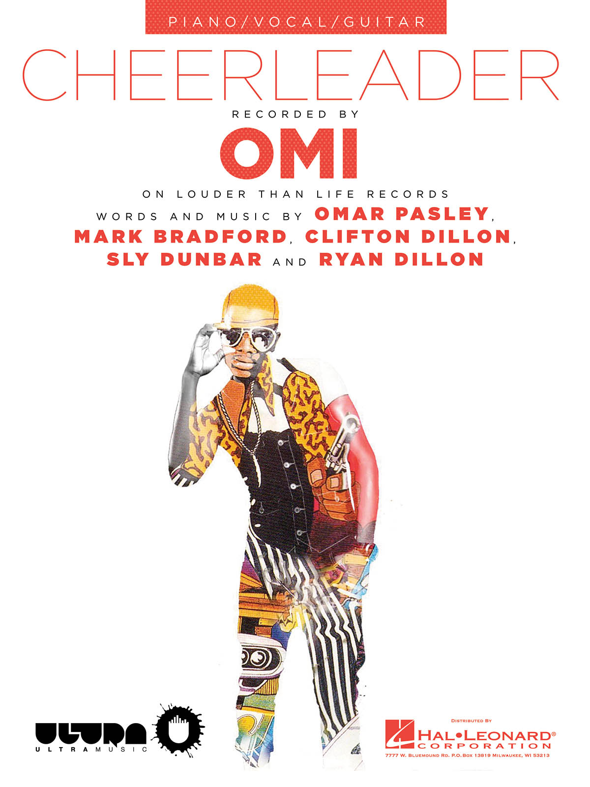 OMI: Cheerleader: Piano  Vocal and Guitar: Single Sheet