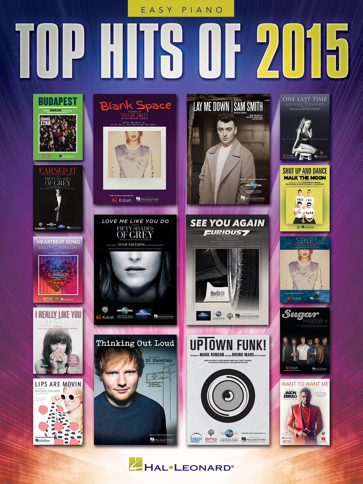 Top Hits of 2015 - Easy Piano: Easy Piano: Instrumental Album