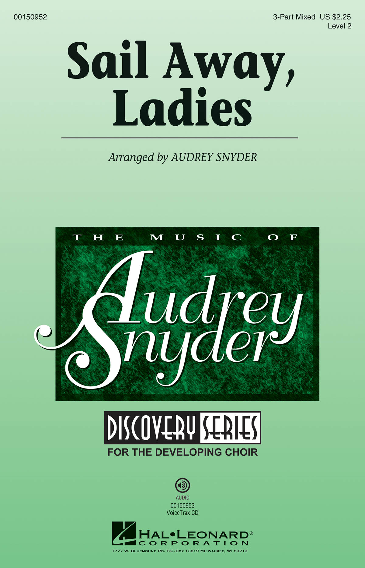 Sail Away  Ladies: Mixed Choir a Cappella: Vocal Score