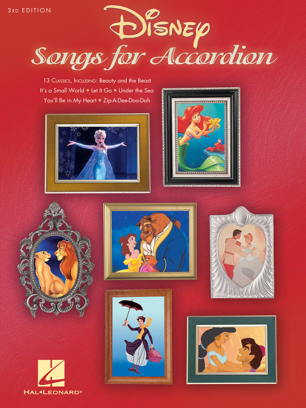 Disney Songs for Accordion - 3rd Edition: Accordion Solo: Instrumental Album