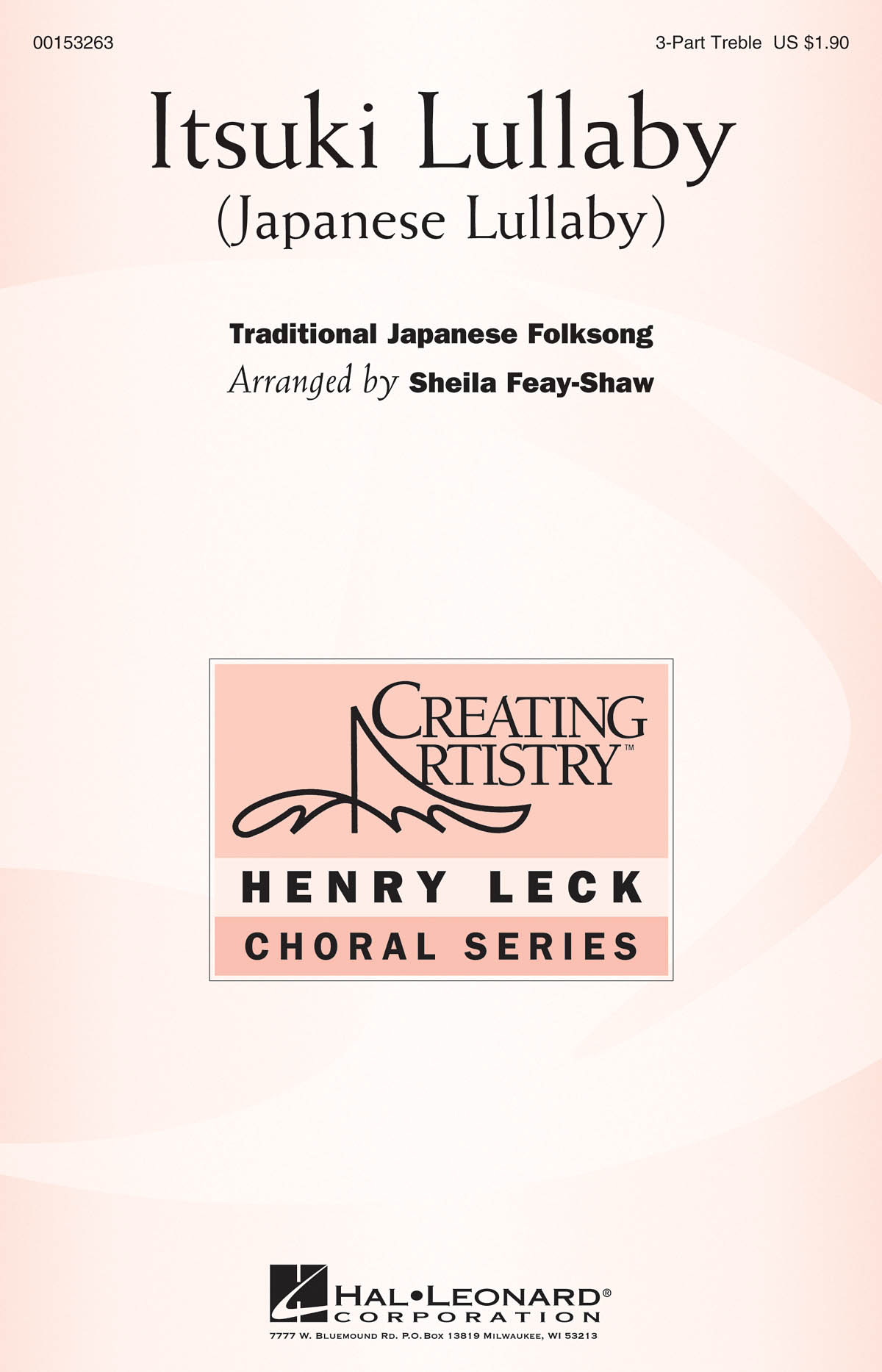 Itsuki Lullaby: Upper Voices a Cappella: Vocal Score