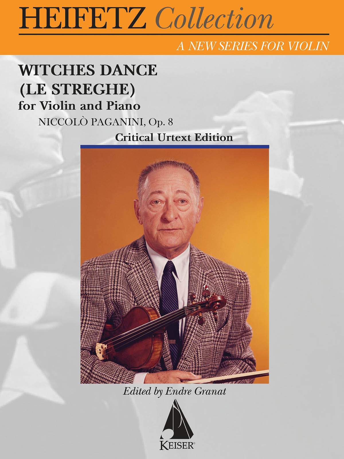Witches Dance (le Streghe) Op. 8: Violin and Accomp.: Score