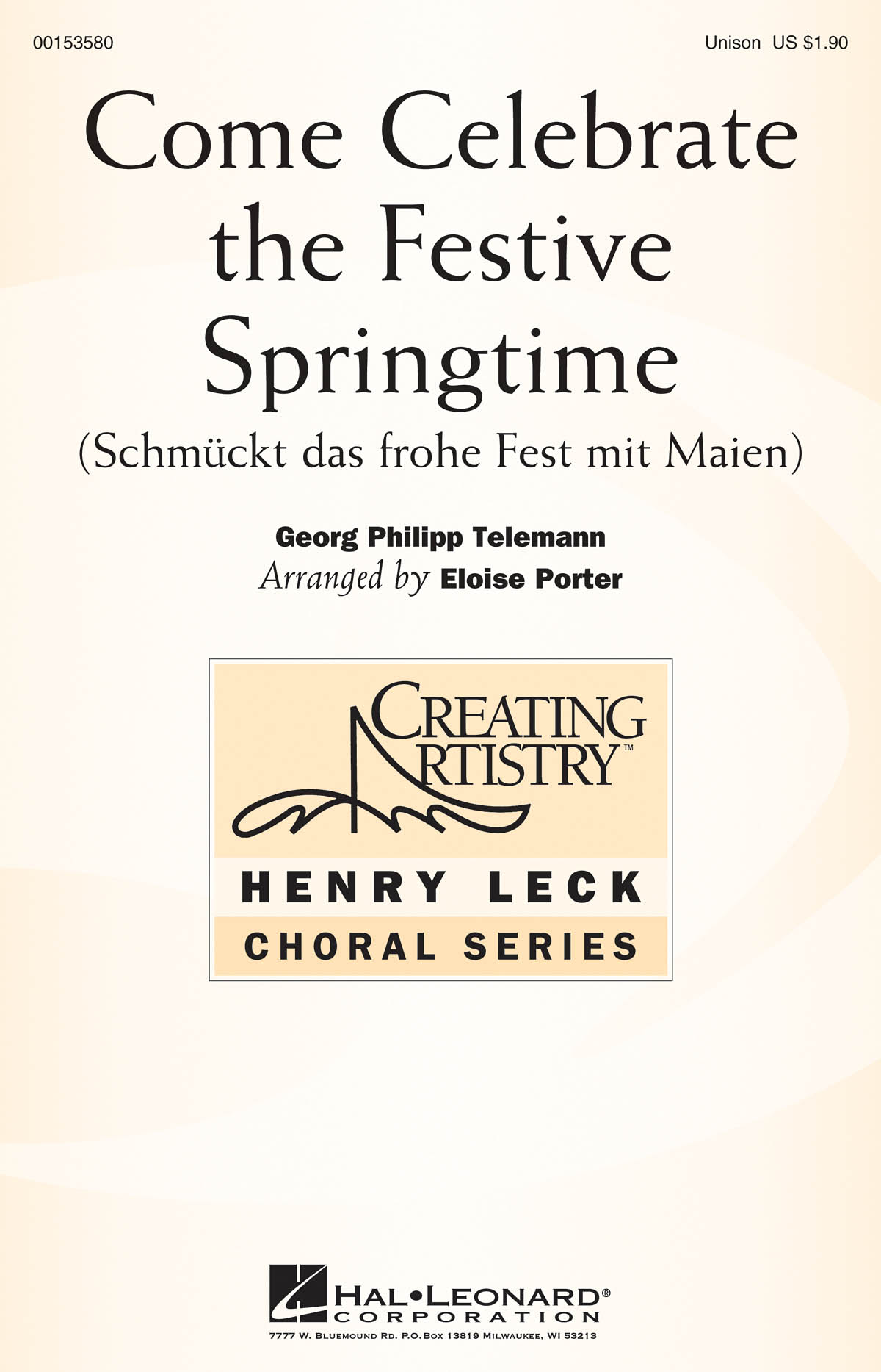 Georg Philipp Telemann: Come Celebrate the Festive Springtime: Mixed Choir a