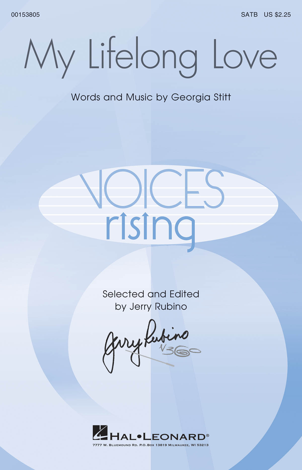 Georgia Stitt: My Lifelong Love: Mixed Choir a Cappella: Vocal Score