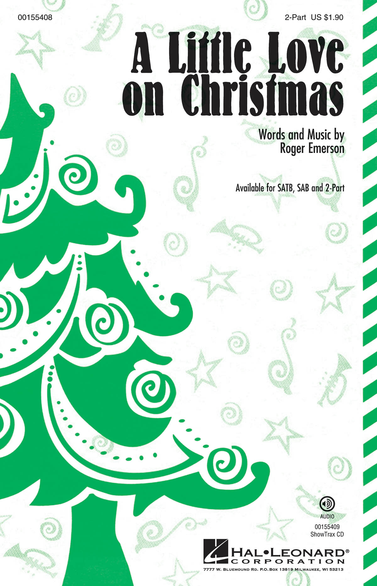 Roger Emerson: A Little Love on Christmas: Mixed Choir a Cappella: Vocal Score