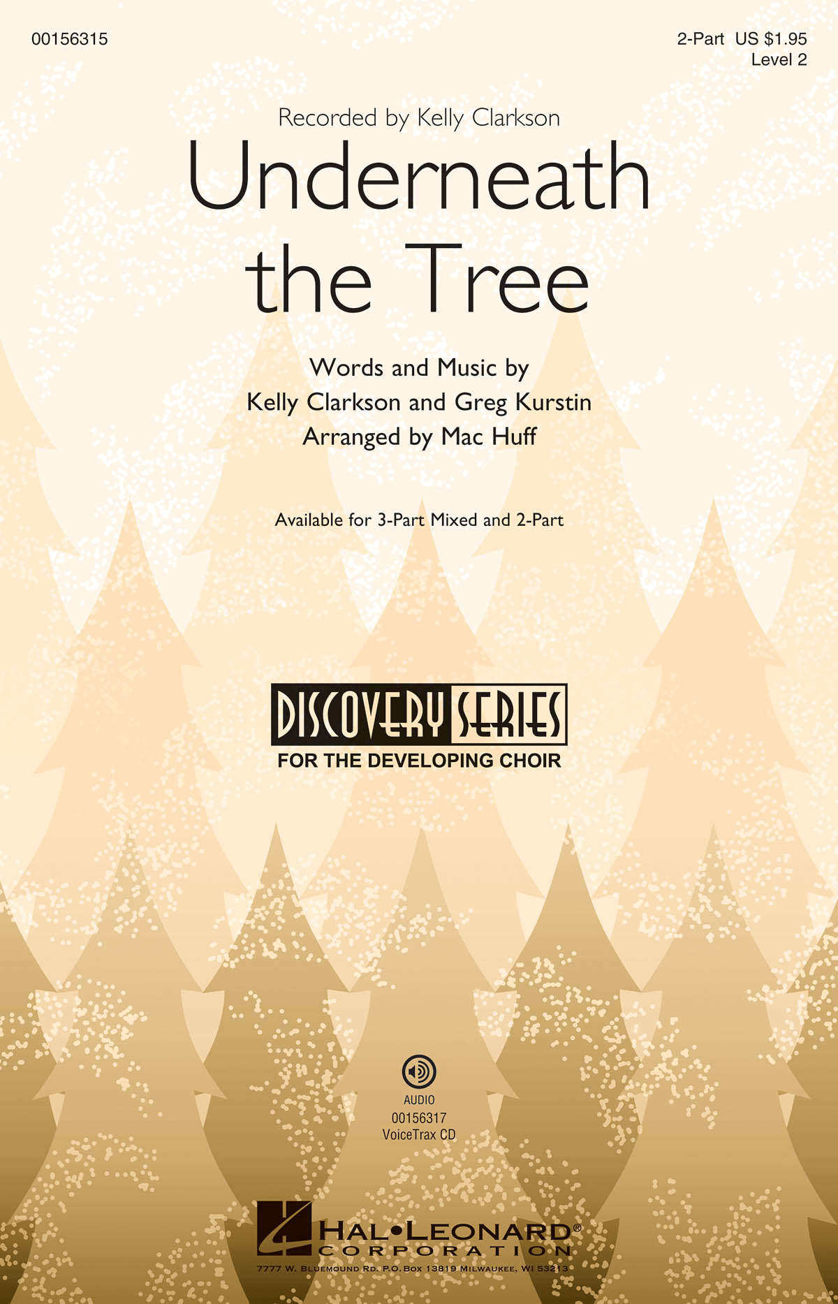 Greg Kurstin: Underneath the Tree: Mixed Choir a Cappella: Vocal Score