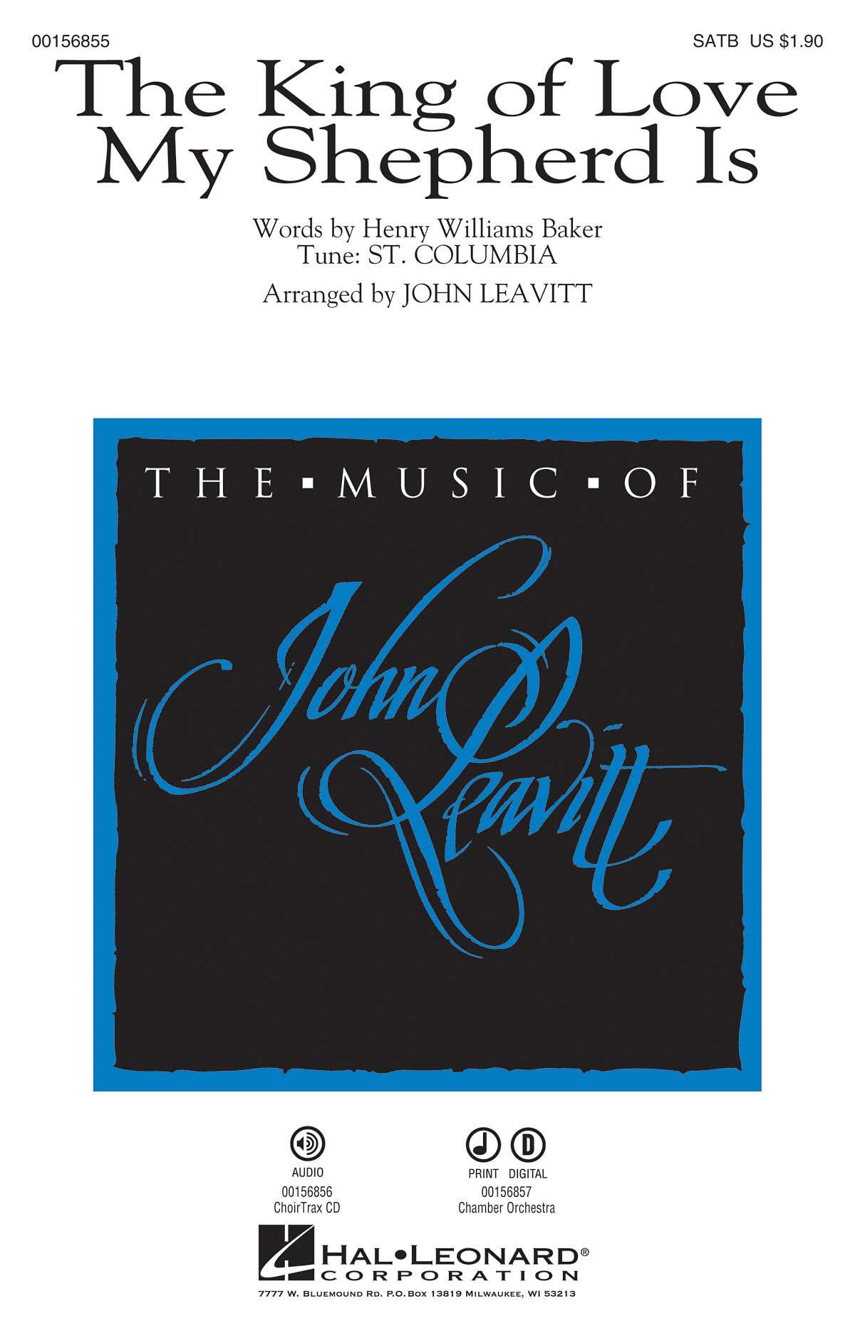 The King of Love My Shepherd Is: SATB: Vocal Score