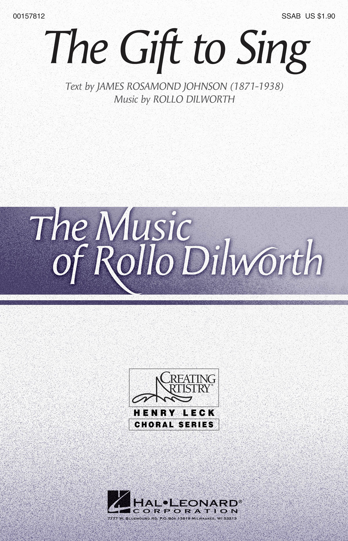 Rollo Dilworth: The Gift to Sing: Upper Voices a Cappella: Vocal Score